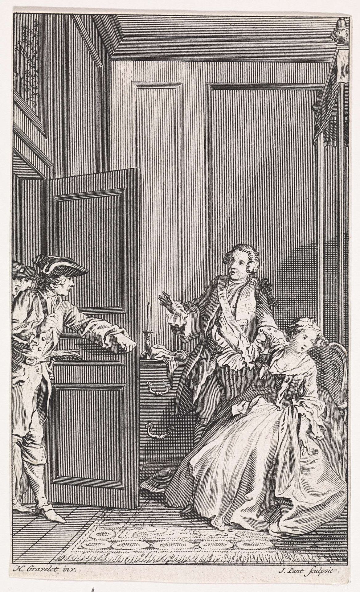 Lord Fellamar bezoekt Sophia by Jan Punt
