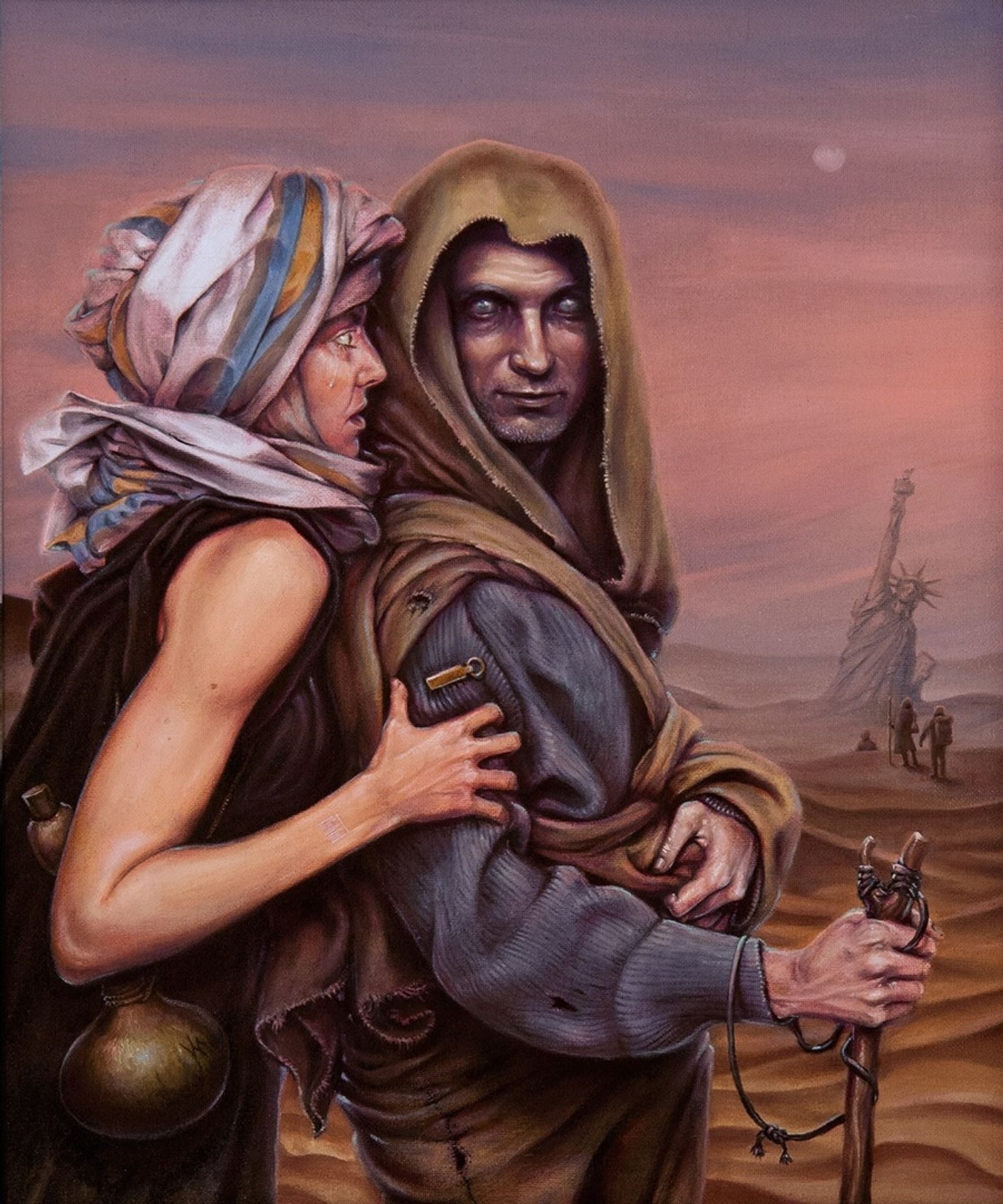 Pilgrims by Konstantin Korobov