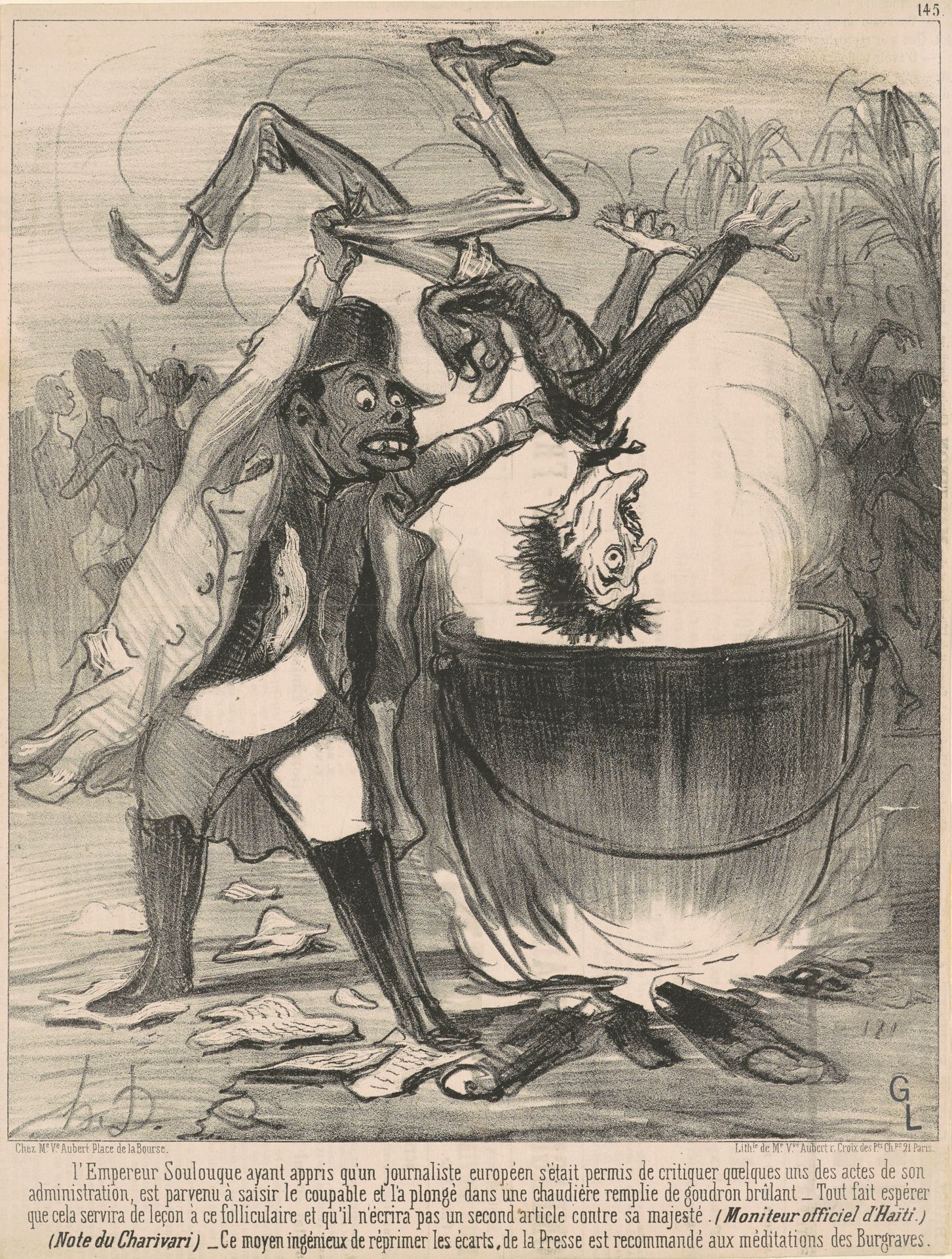 L'empereur soulouque ... by Honoré Daumier