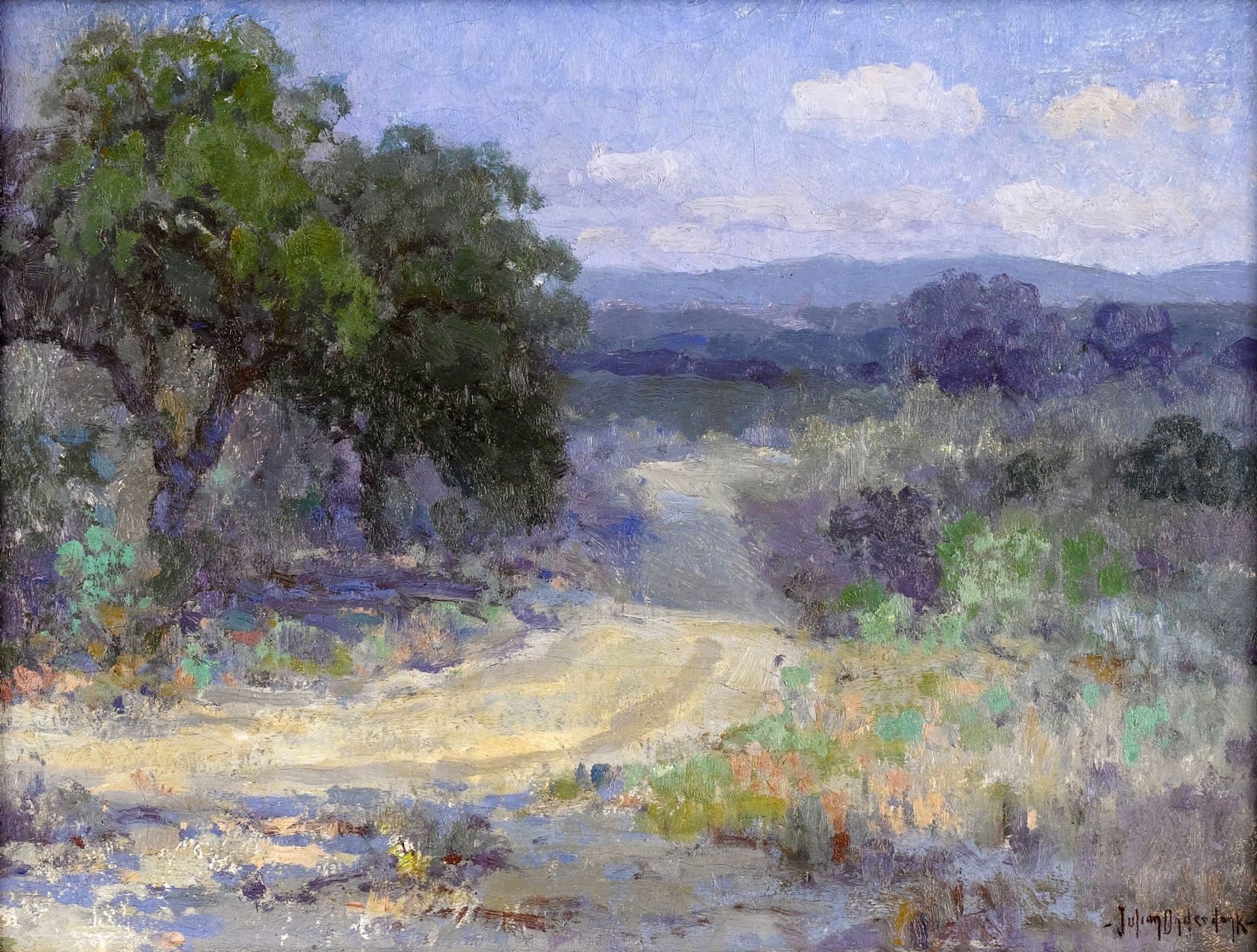 A Path Through the Texas Hill Country by Robert Julian Onderdonk