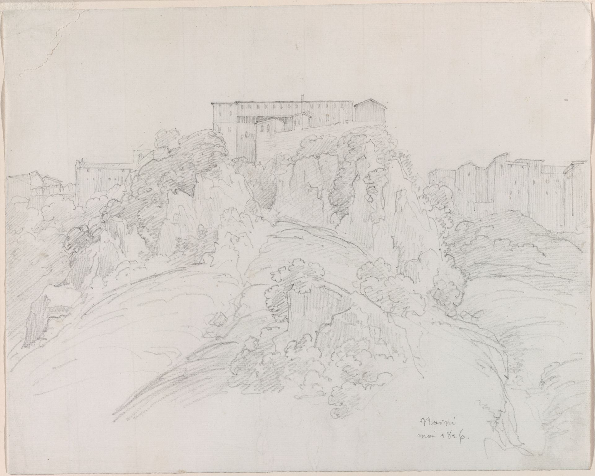 View of Narni by Camille Corot