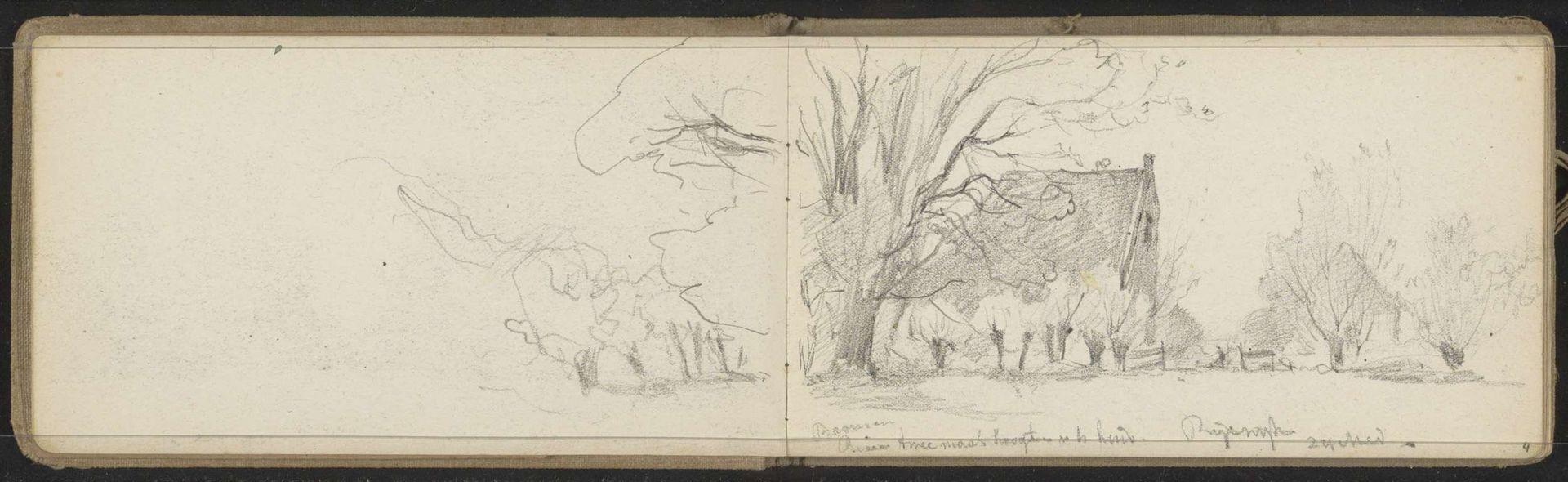 Huizen te Rijswijk by Willem Cornelis Rip