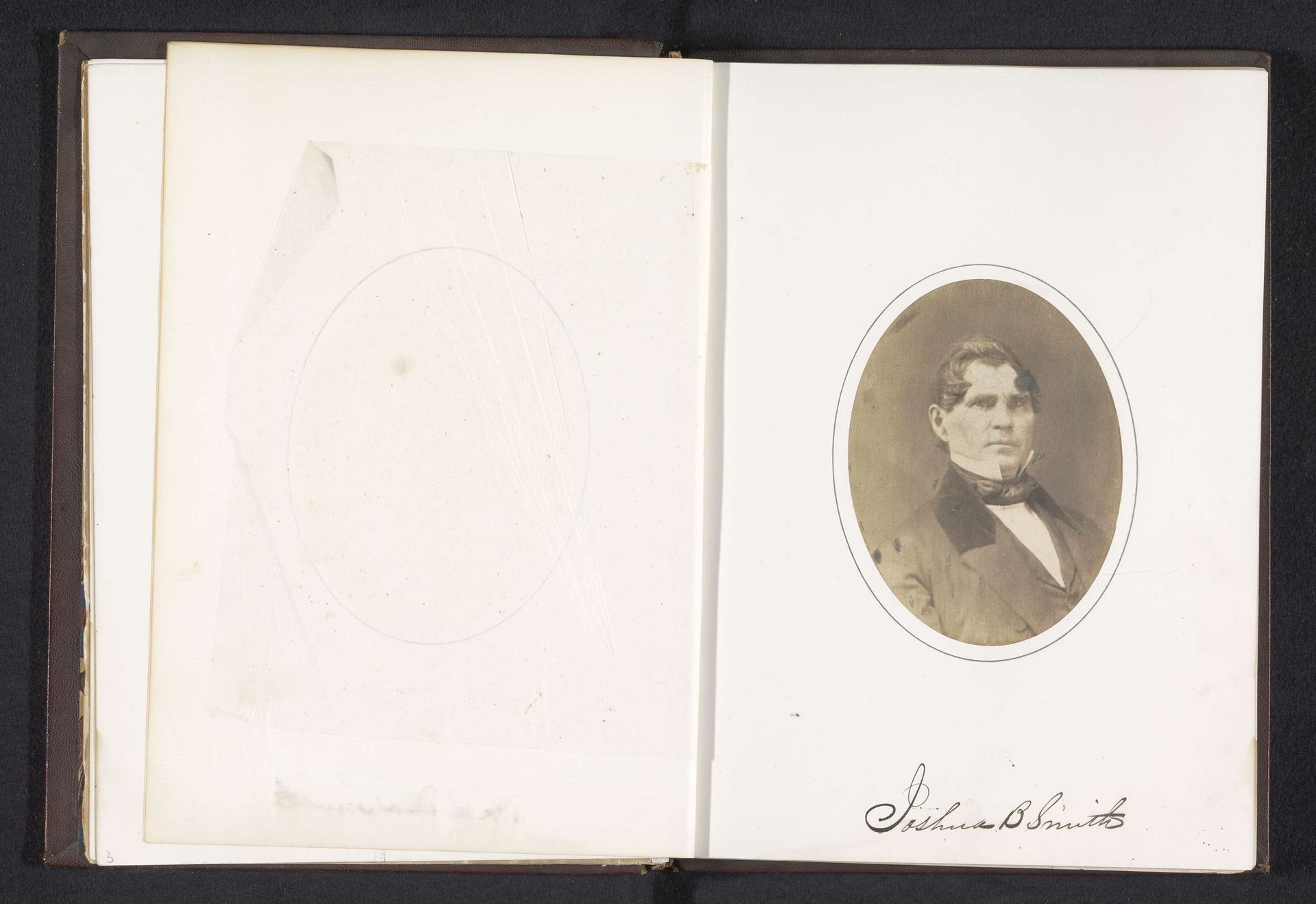 Portret van Senaatslid Joshua B. Smith by D.T.T. Davie
