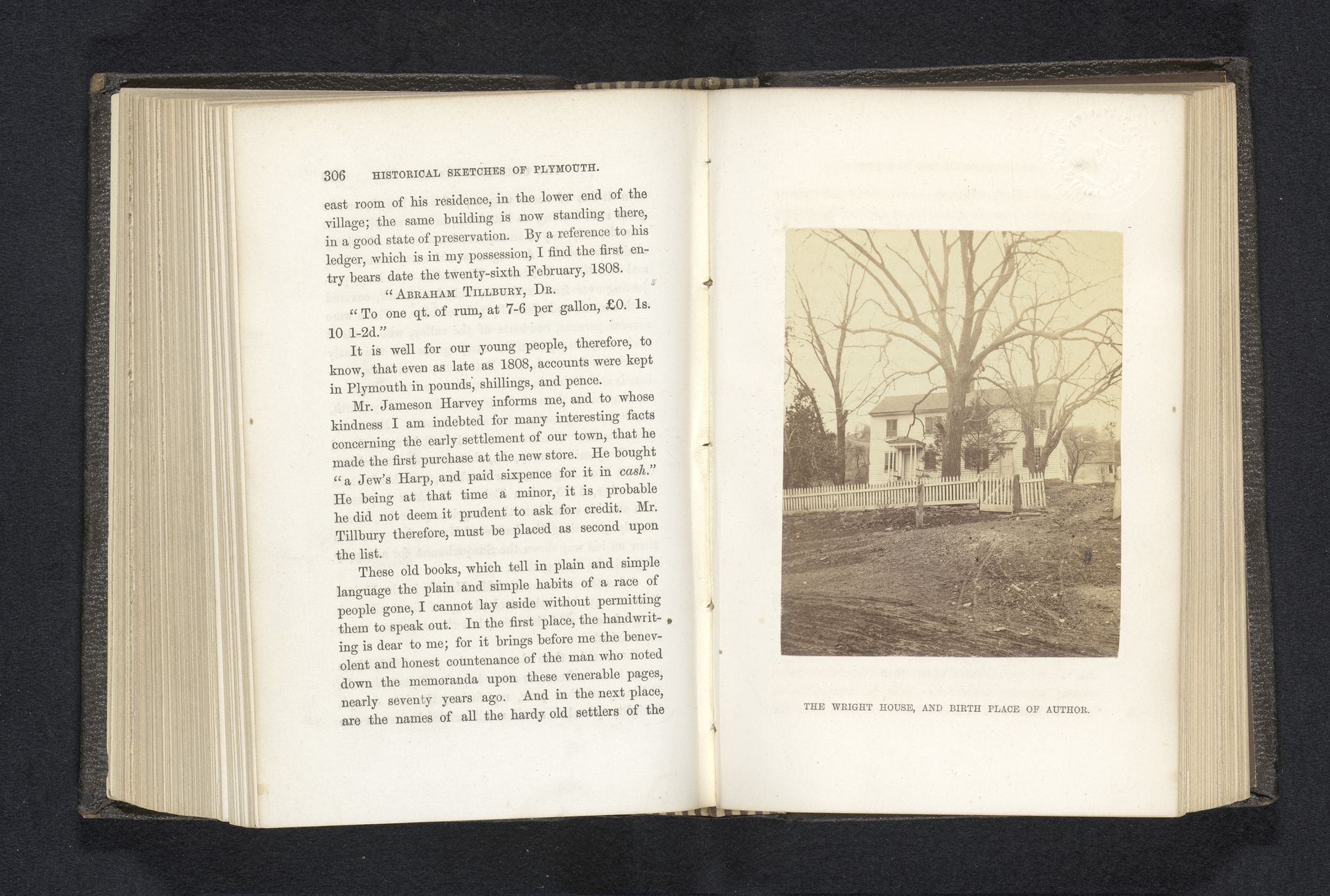 Gezicht op het Wright House by William H. Schurch