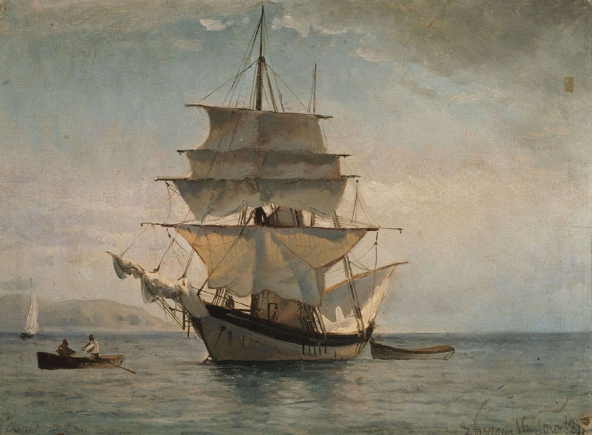Boat to Spetses by Ioannis Altamouras