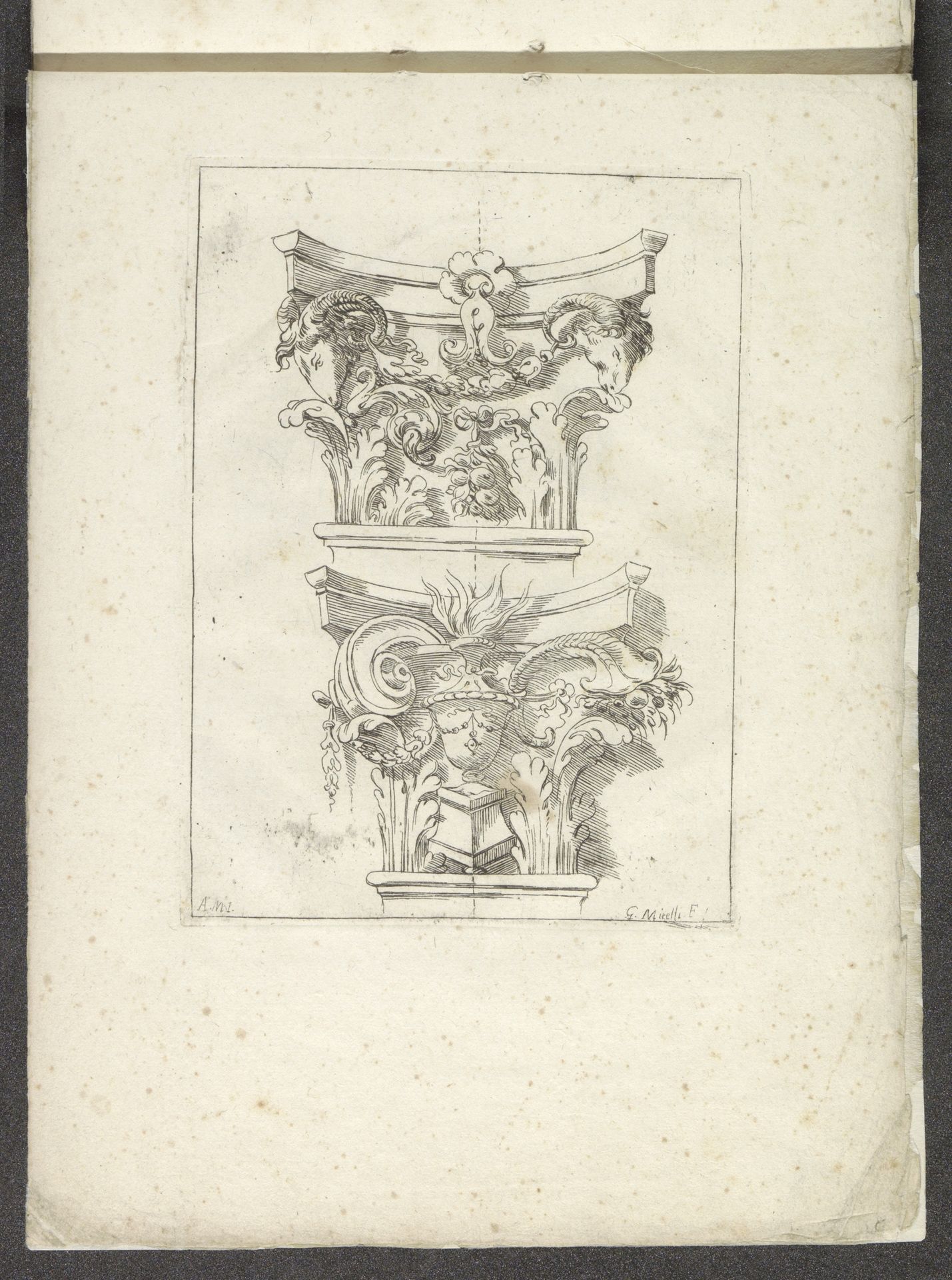Twee kapitelen by Giuseppe Maria Mitelli