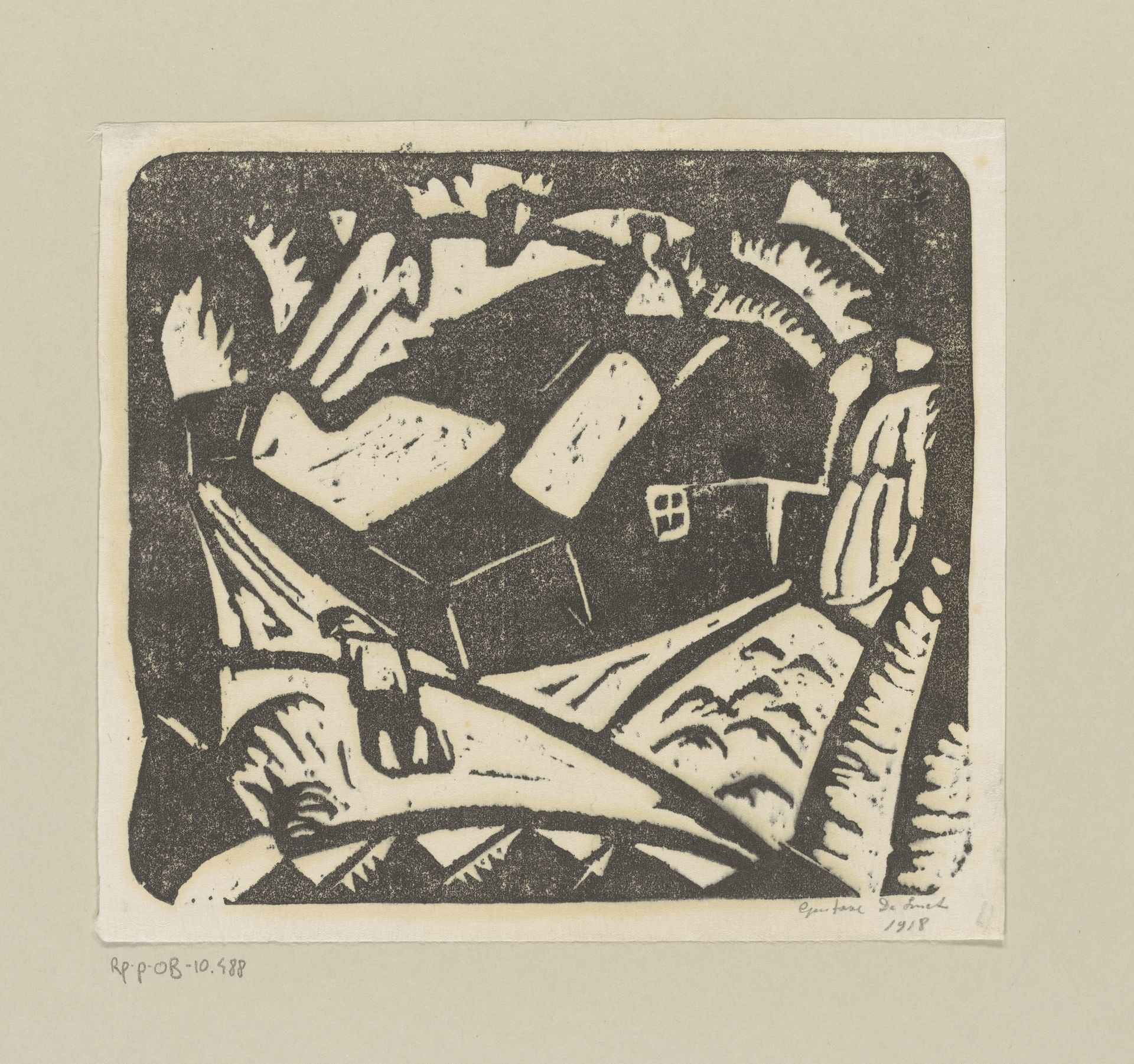 Boerderij by Gustave De Smet