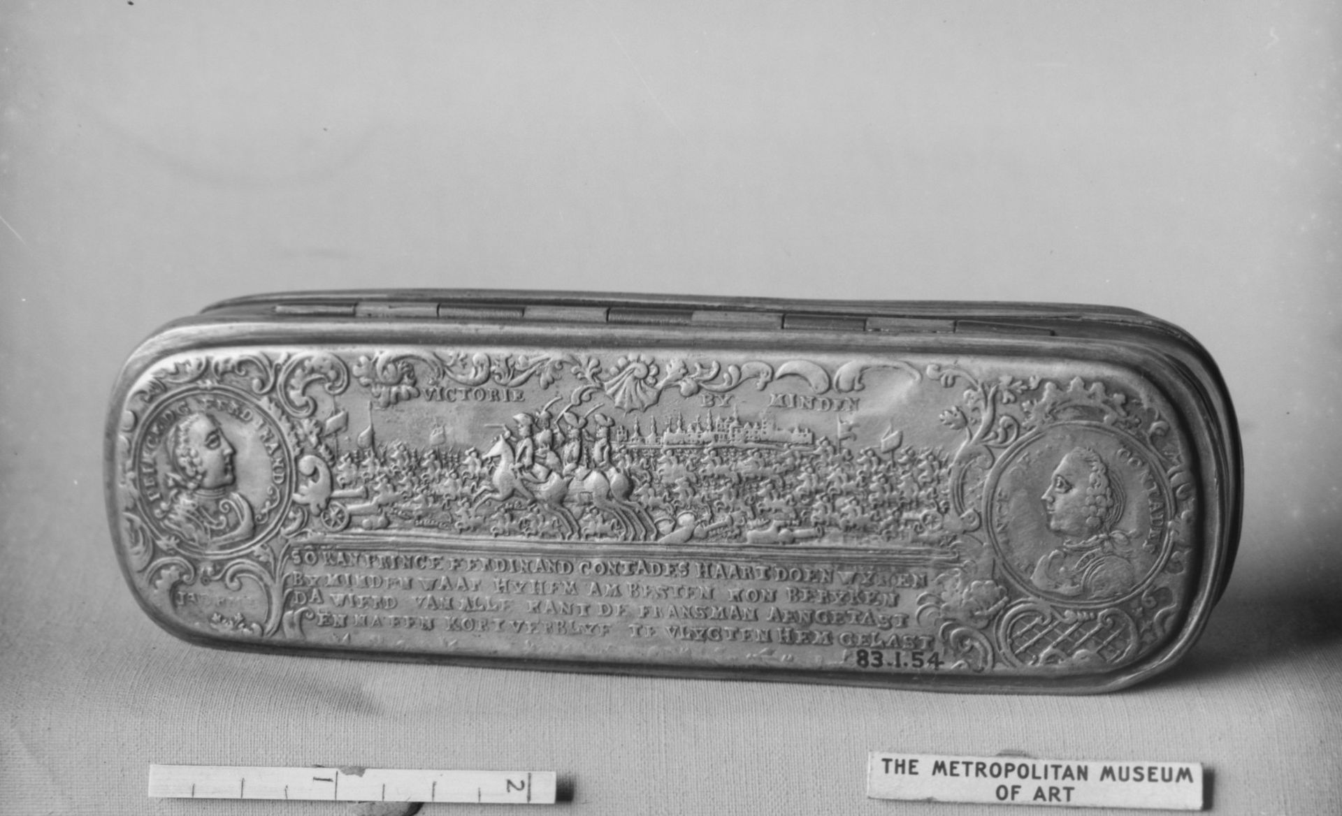 Tobacco box by Johan Adolph Keppelman