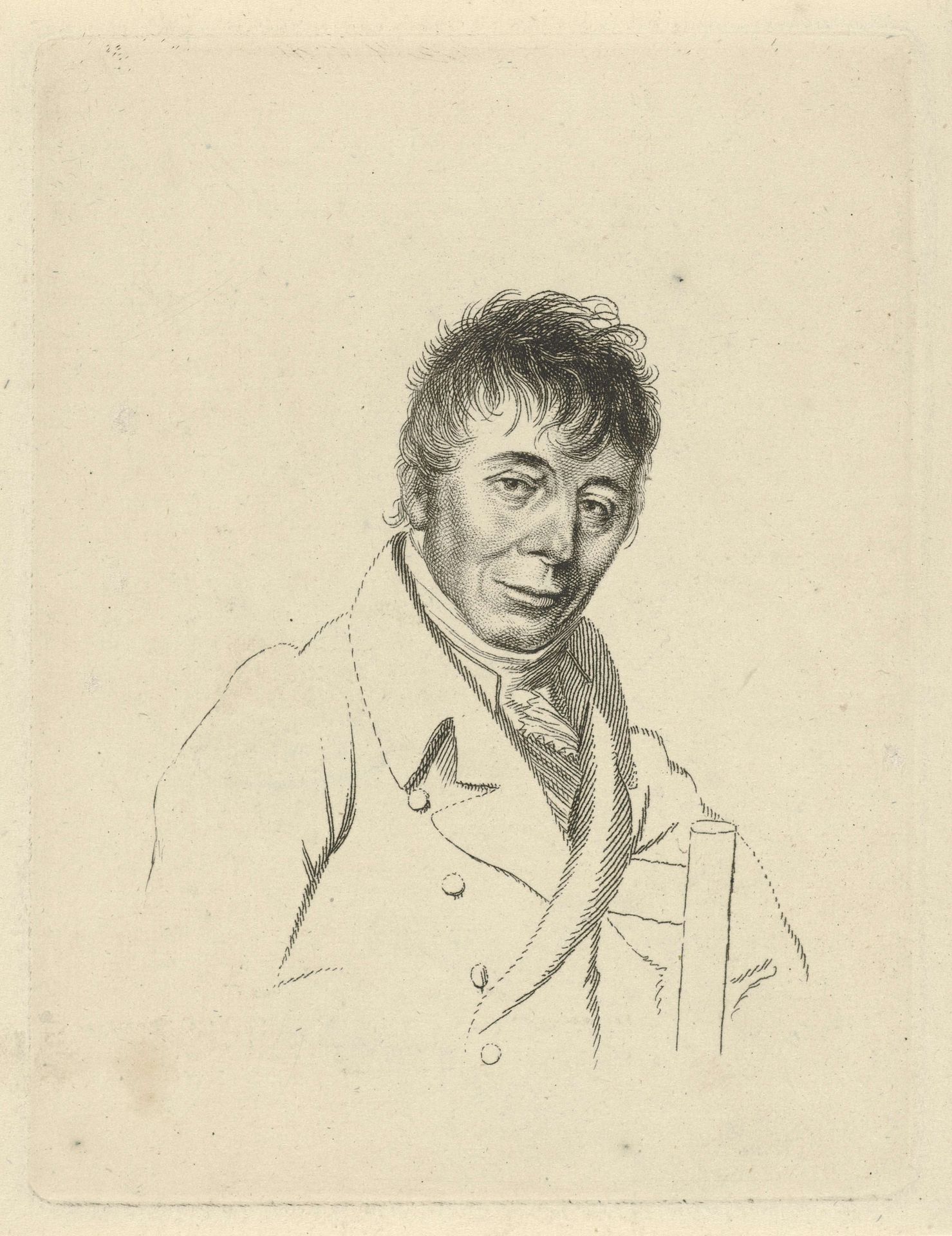 Portret van Daniël Dupré by Jacob Ernst Marcus