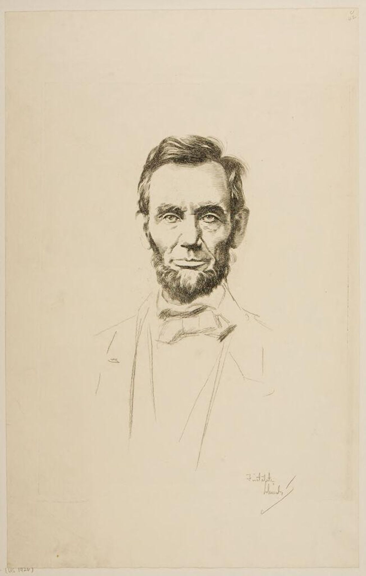 Abraham Lincoln by Otto J. Schneider
