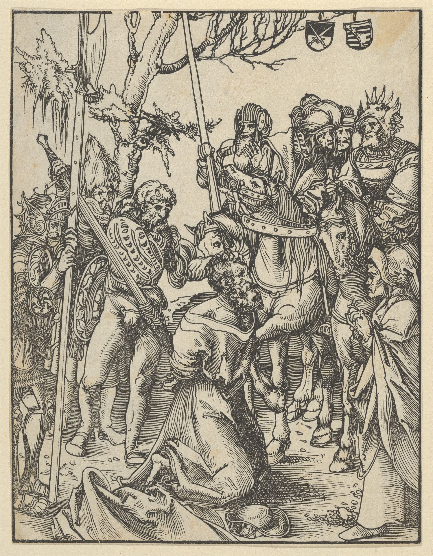 James The Greater from the Martyrdom of the Twelve Apostles by Lucas Cranach the Elder