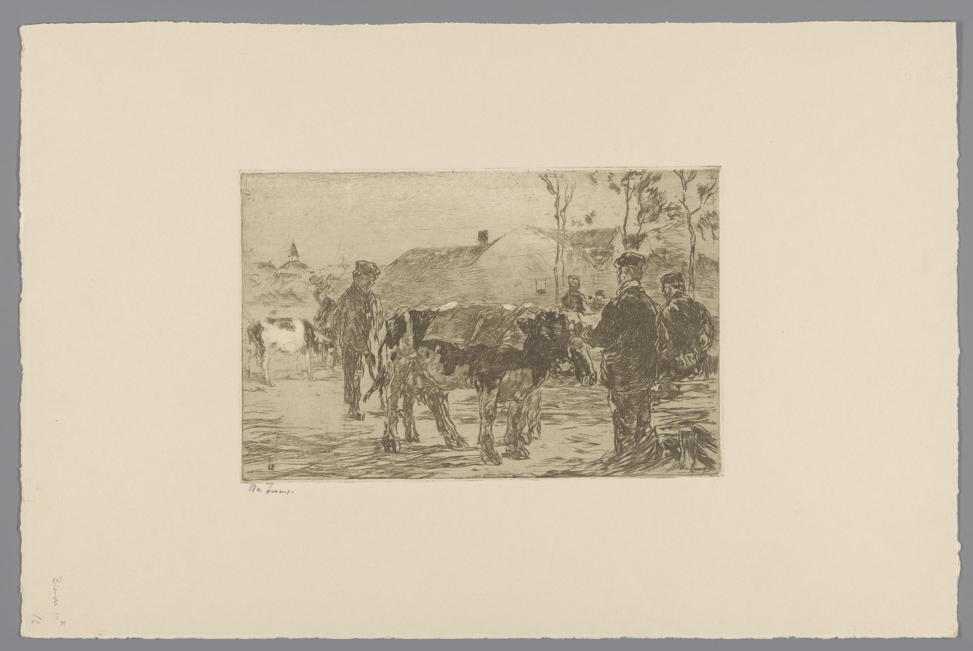 Koemarkt by Willem de Zwart