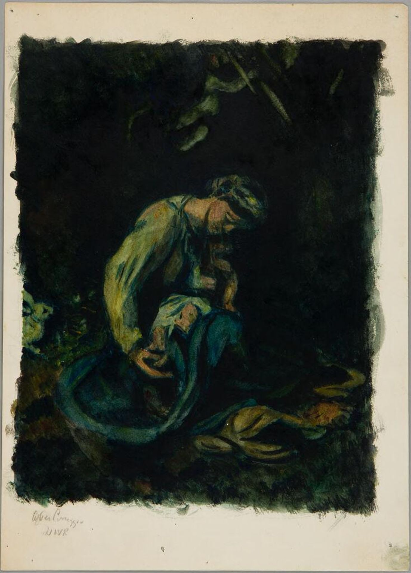 La Zingarella, after Correggio by Denman Waldo Ross