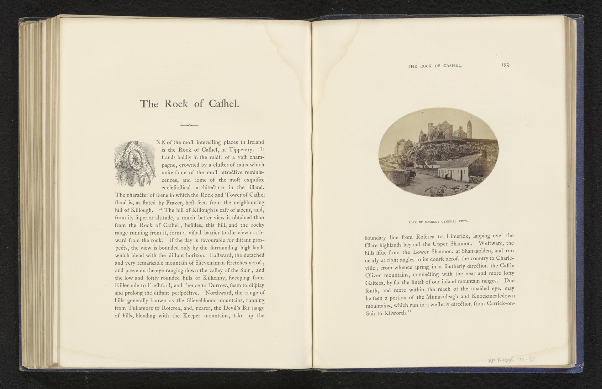 Gezicht op de ruïnes op de Rock of Cashel (kathedraal, kapel, kasteel en toren) by Hemphill