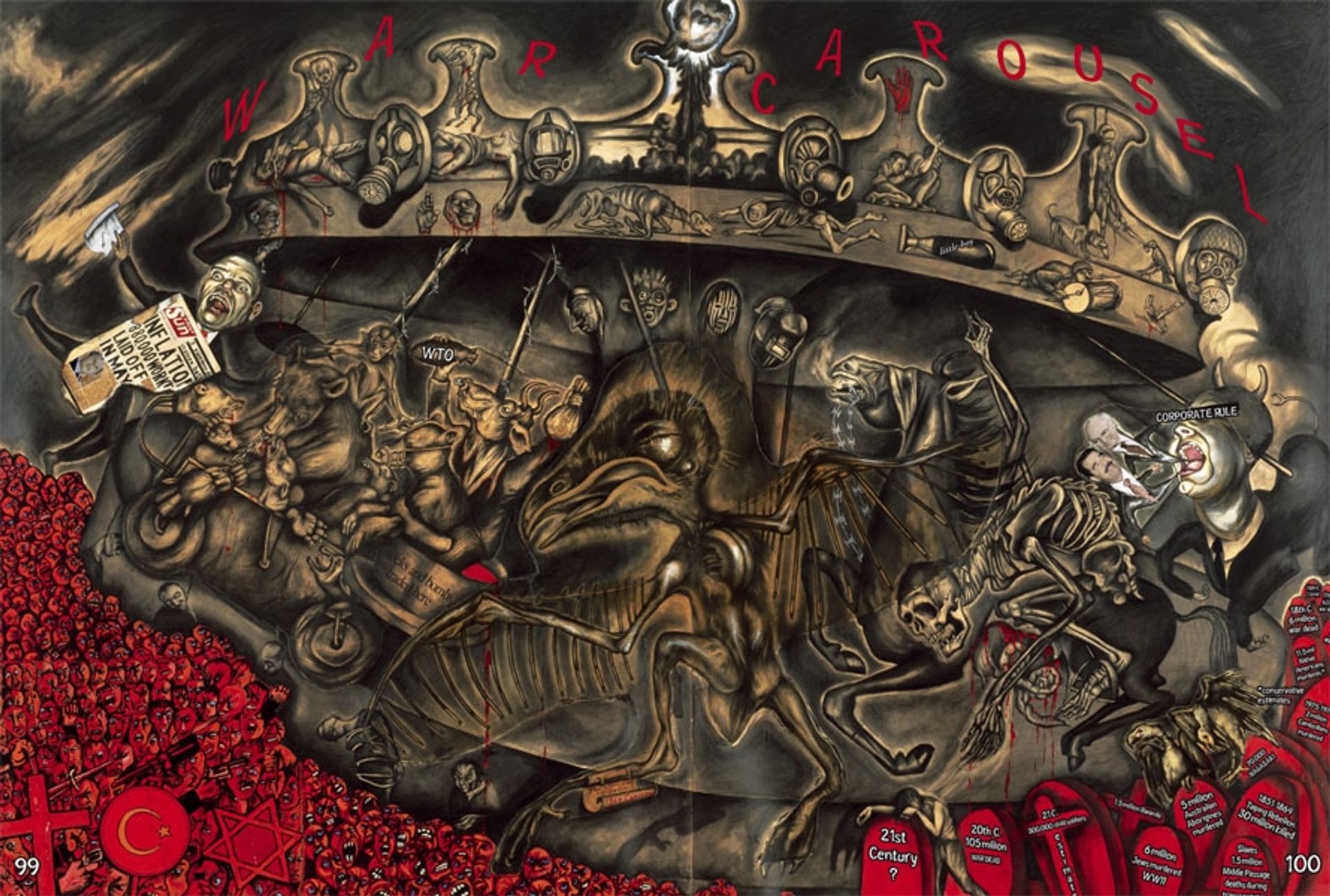 Carousel by Sue Coe