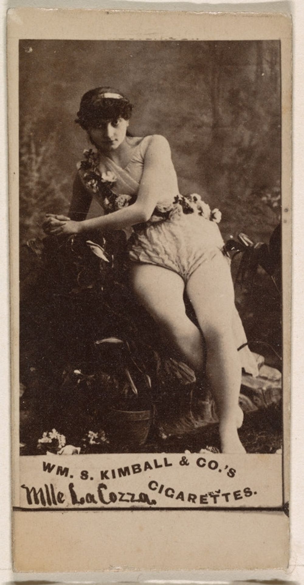 Mlle. La Cozza, from the Actresses series (N203) issued by Wm. S. Kimball & Co. by William S. Kimball & Company