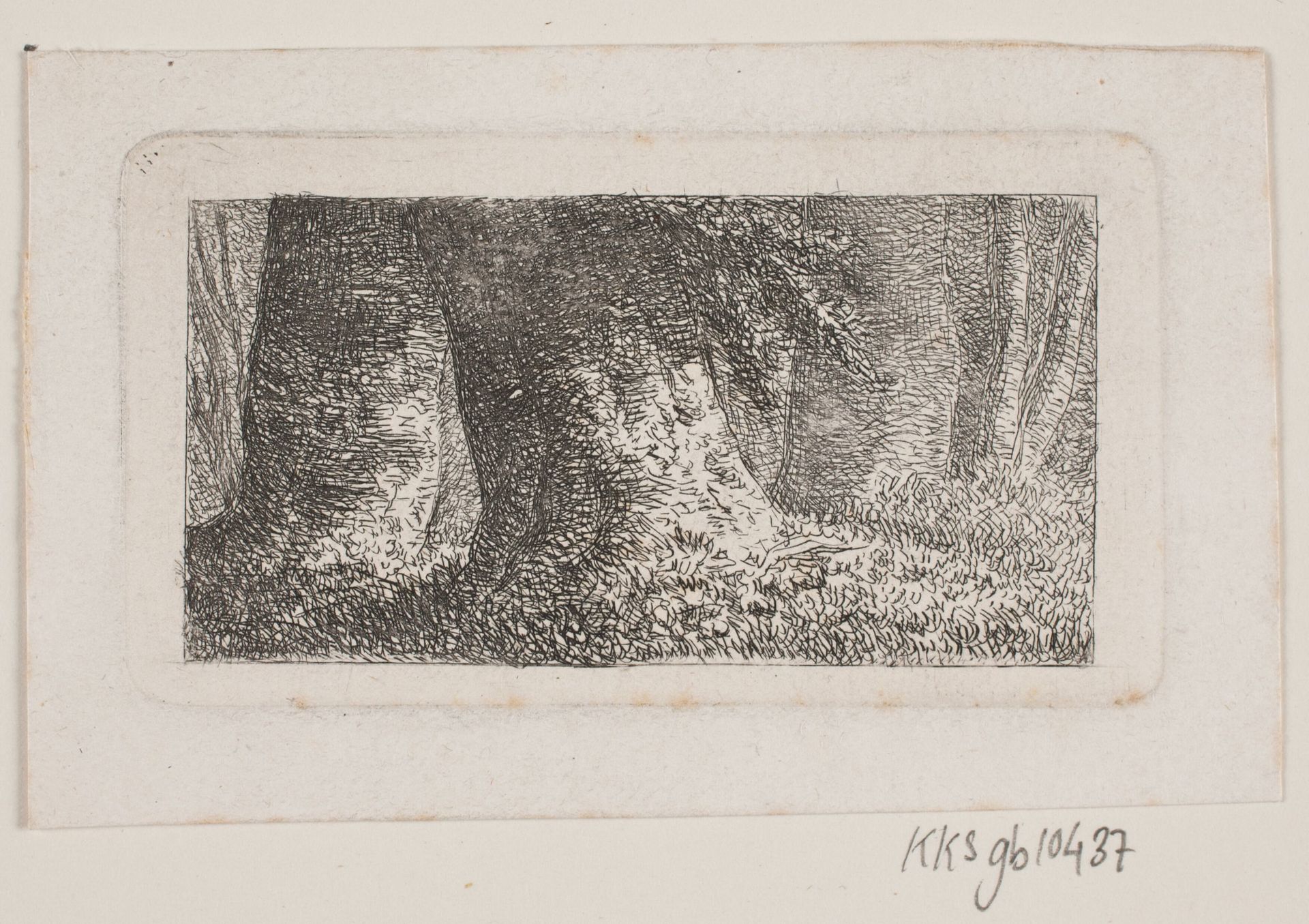 Skovinteriør by J.P. Møller