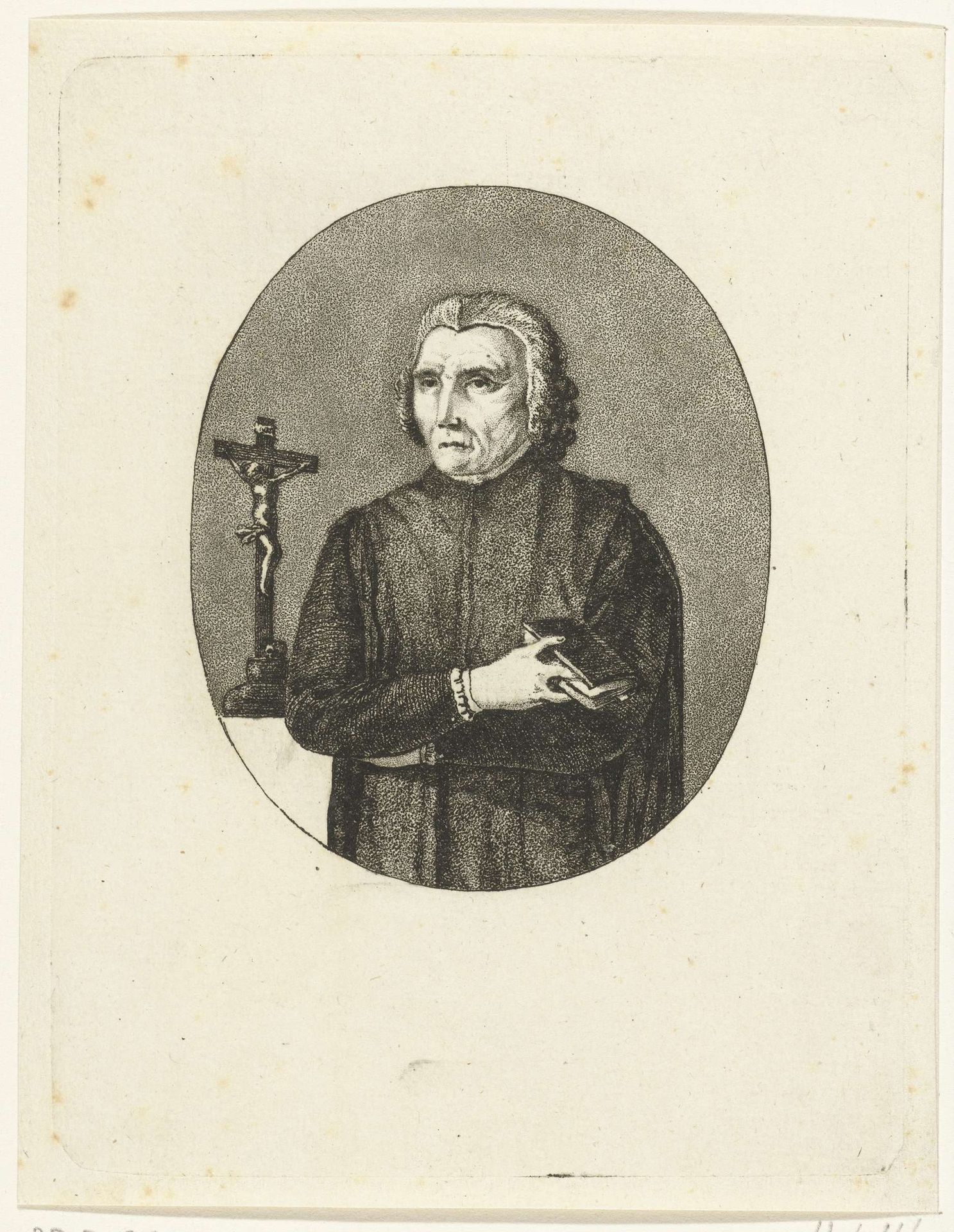 Portret van Joannes Stafford by Ernst Willem Jan Bagelaar