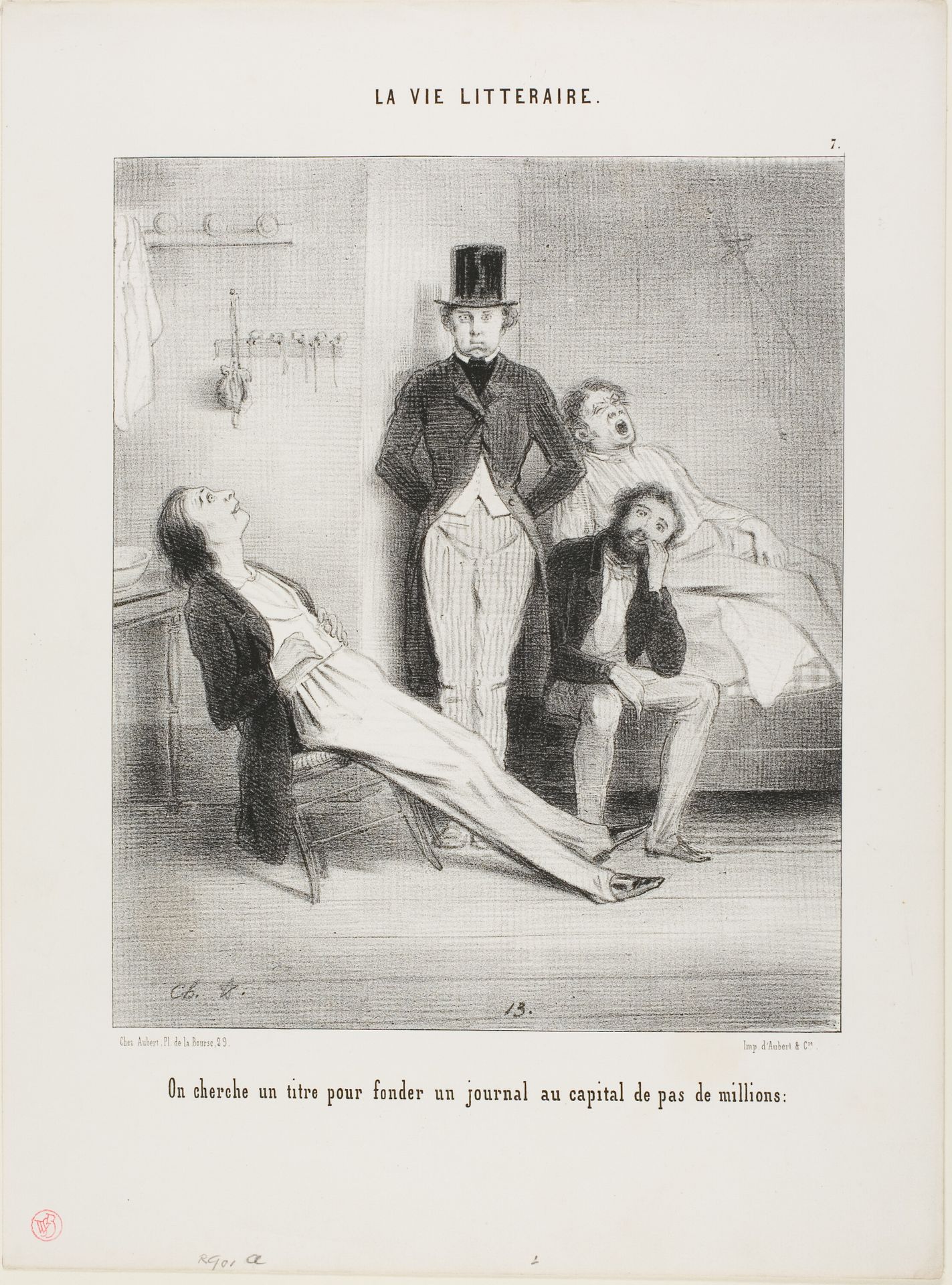 The Literary Life by Charles Vernier