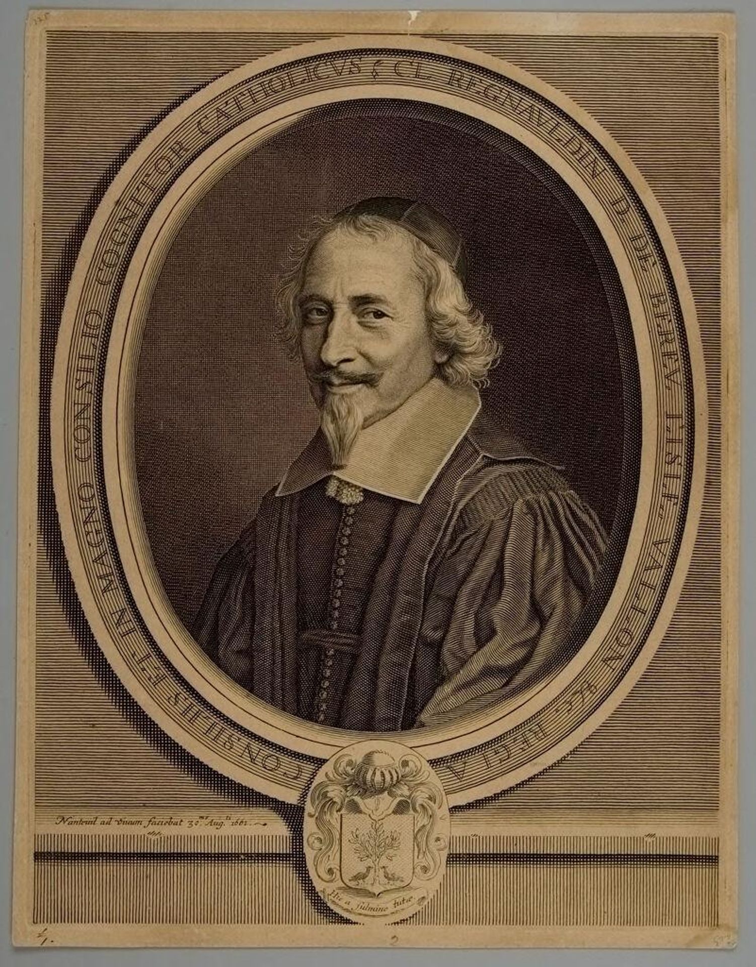 Claude Regnauldin by Robert Nanteuil
