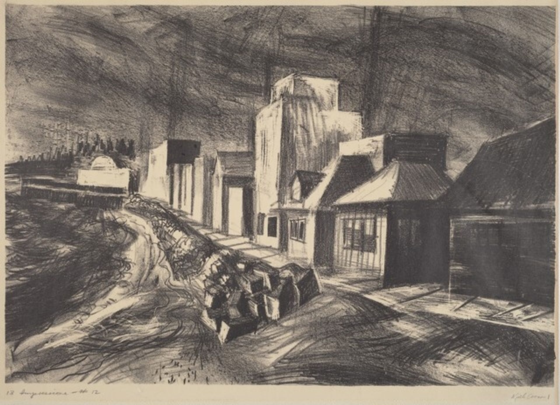 The Strand (left panel) by Keith Allen Crown