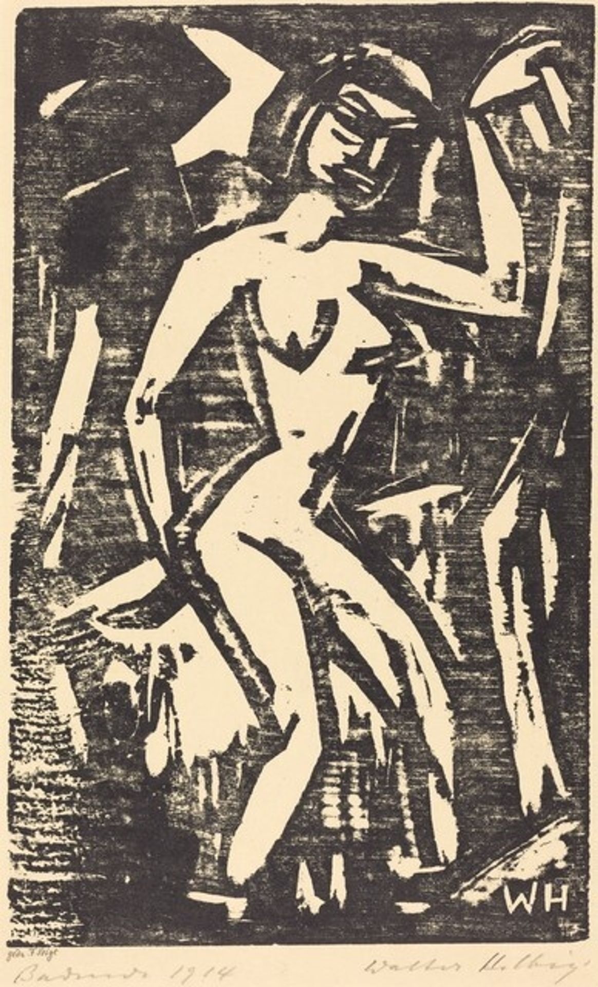 Badende by Walter Helbig