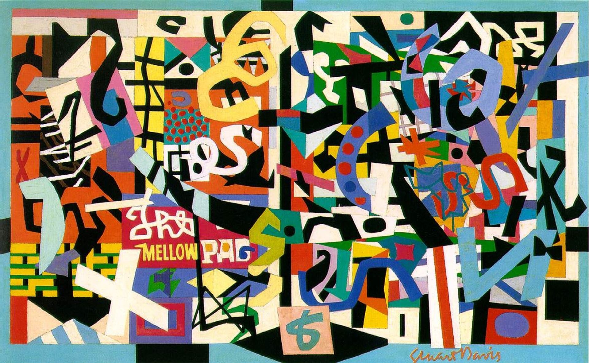 The Mellow Pad by Stuart Davis