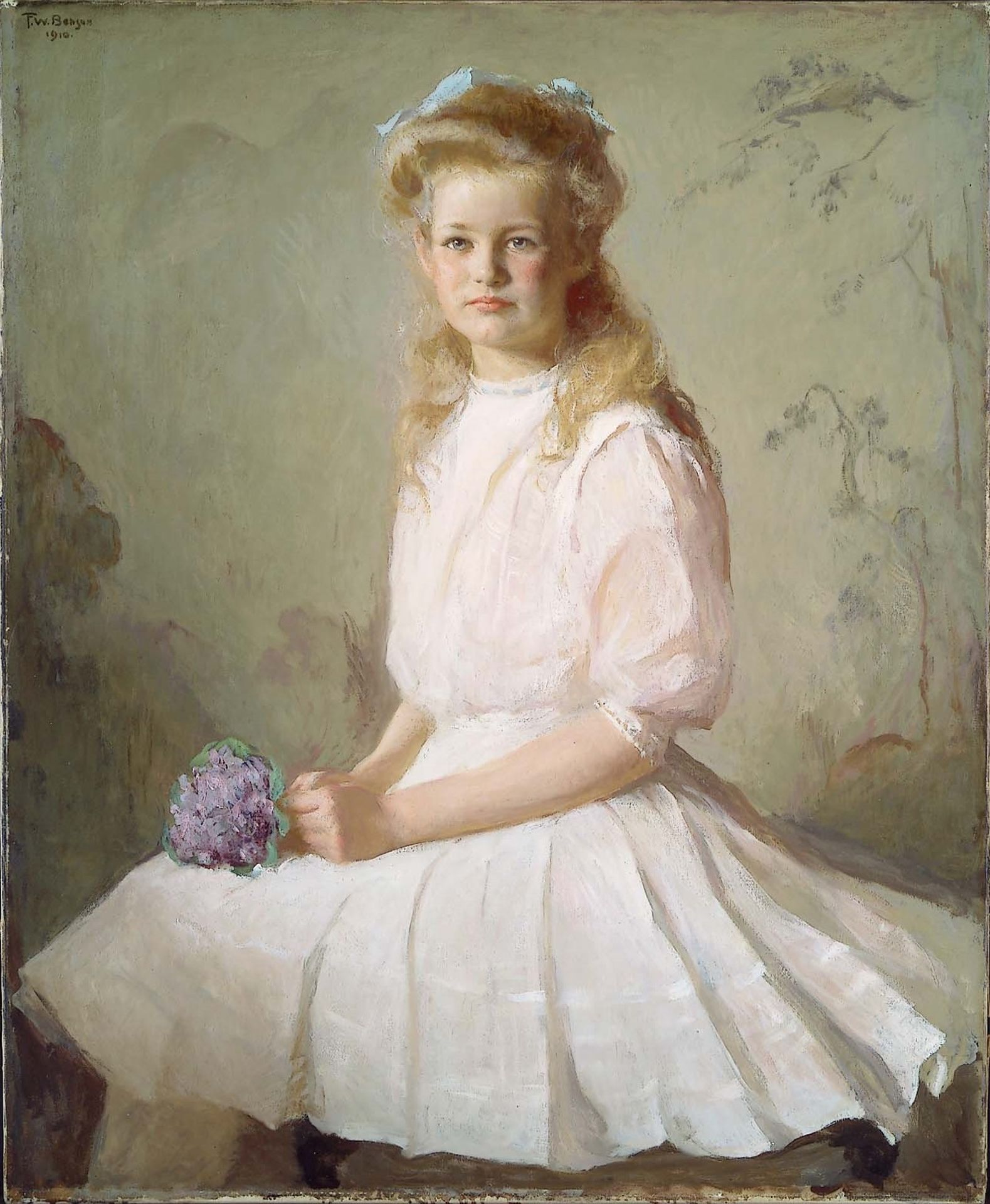 Katharine Gray Dodge by Frank W. Benson