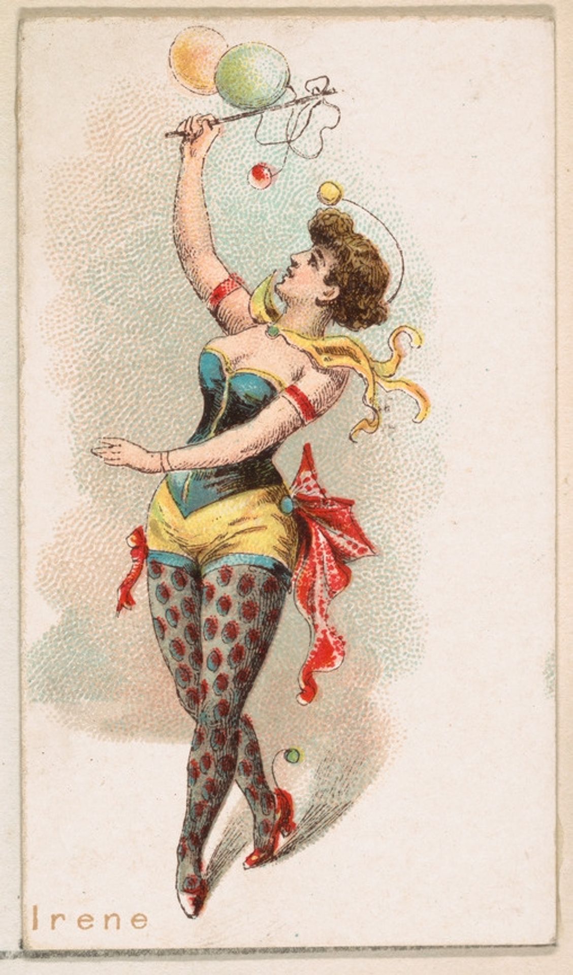 Irene, from the Ballet Queens series (N182) issued by Wm. S. Kimball & Co. by William S. Kimball & Company