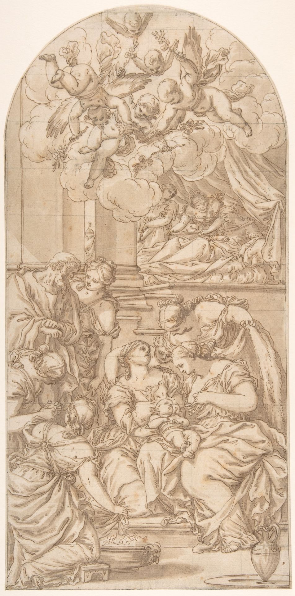 Birth of St. John the Baptist by Valentin Lefebvre
