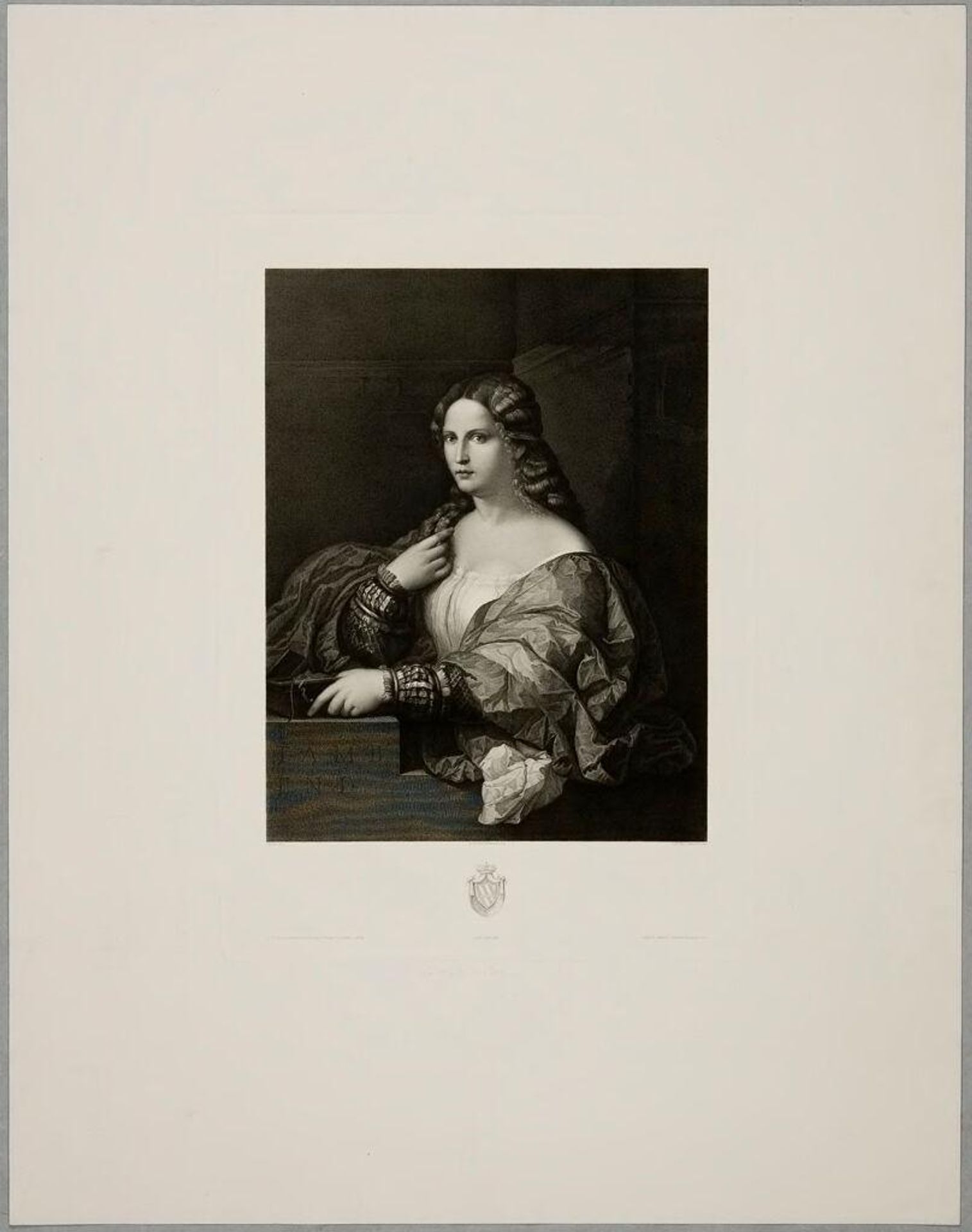 La Bella di Tiziano by Antonio Perfetti