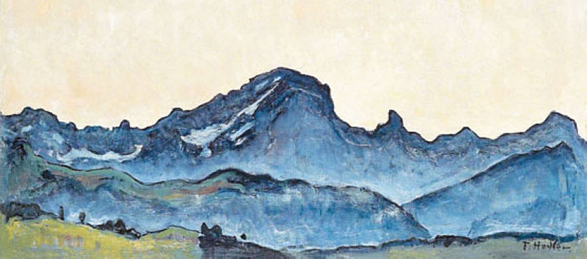 Grand Muveran by Ferdinand Hodler
