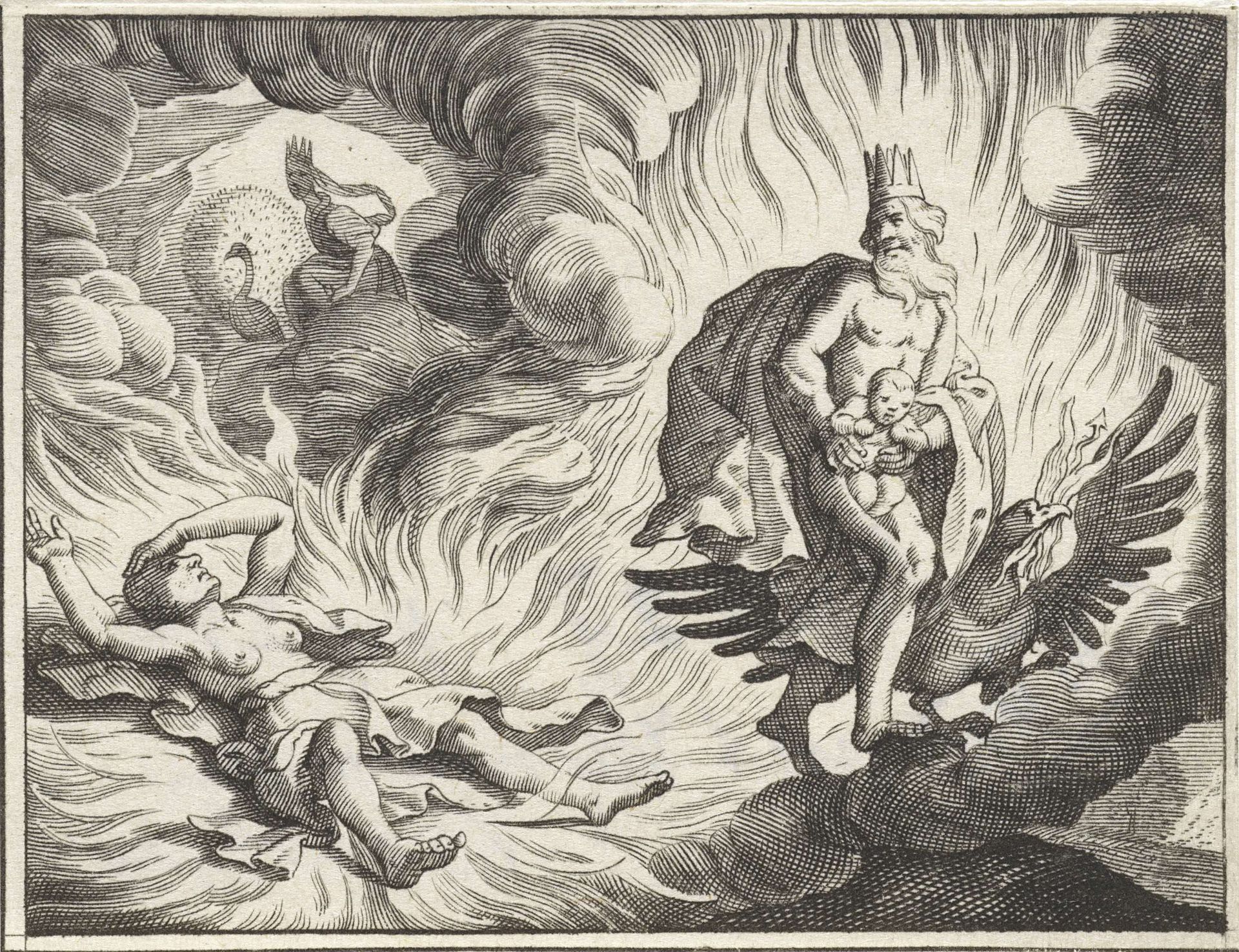 Geboorte van Bacchus by Pieter Serwouters