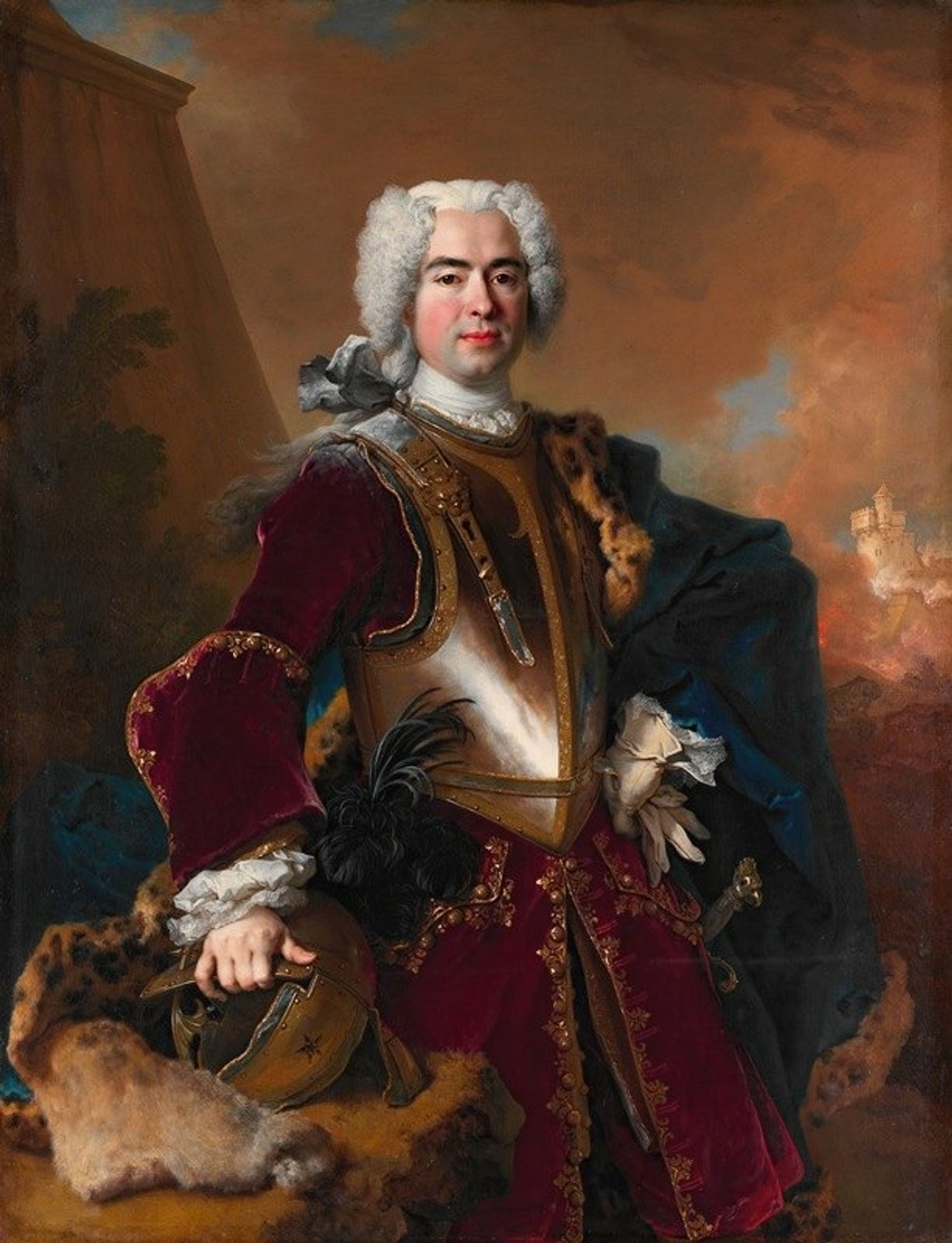André François Alloys de Theys d’Herculais by Nicolas de Largillière