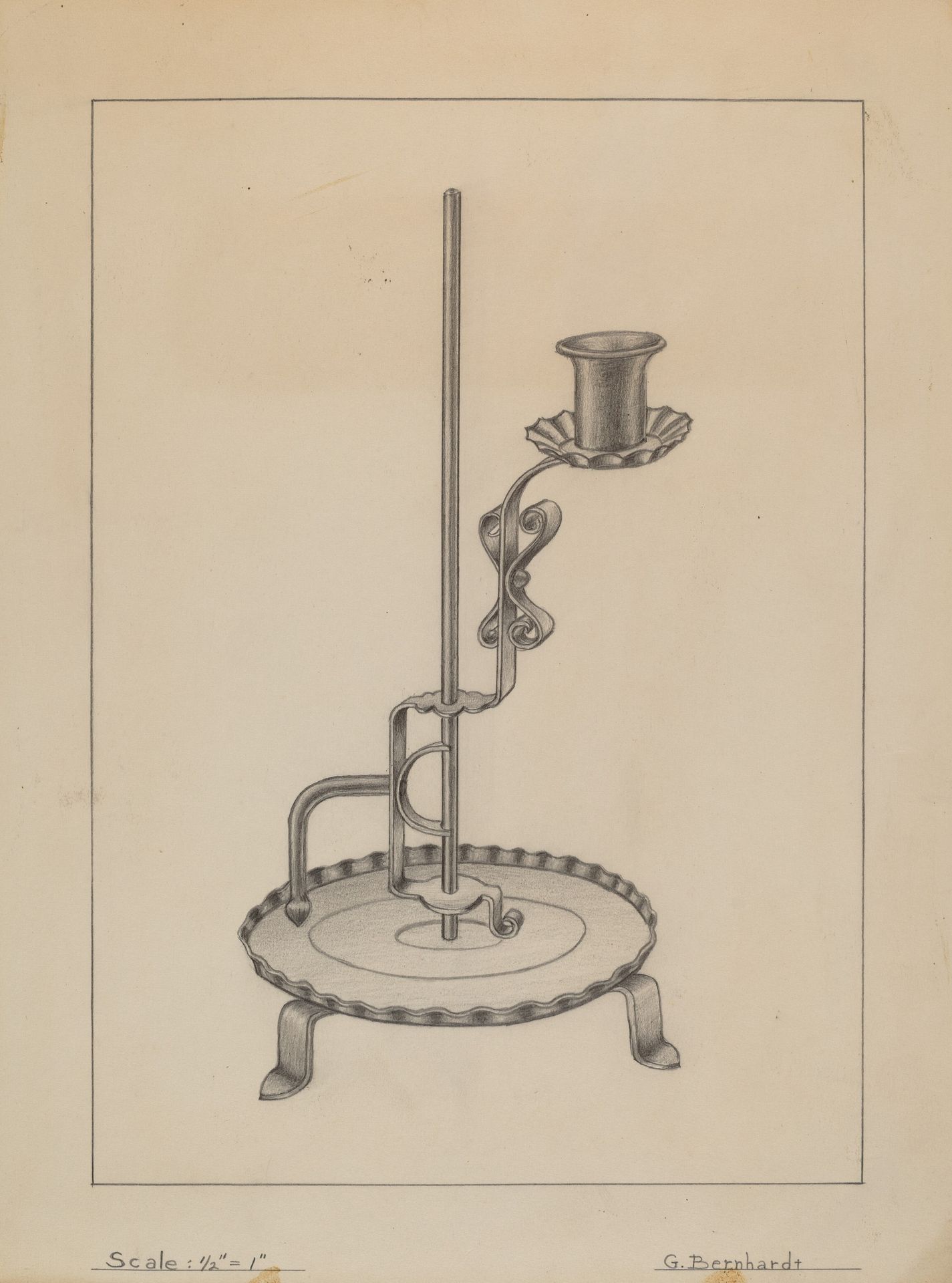 Candle Holder by Gerald Bernhardt