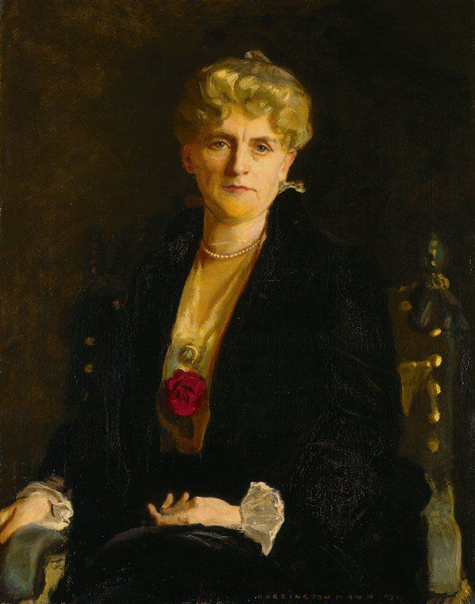 Portrait of Mrs. C. J. Martin by Harrington Mann
