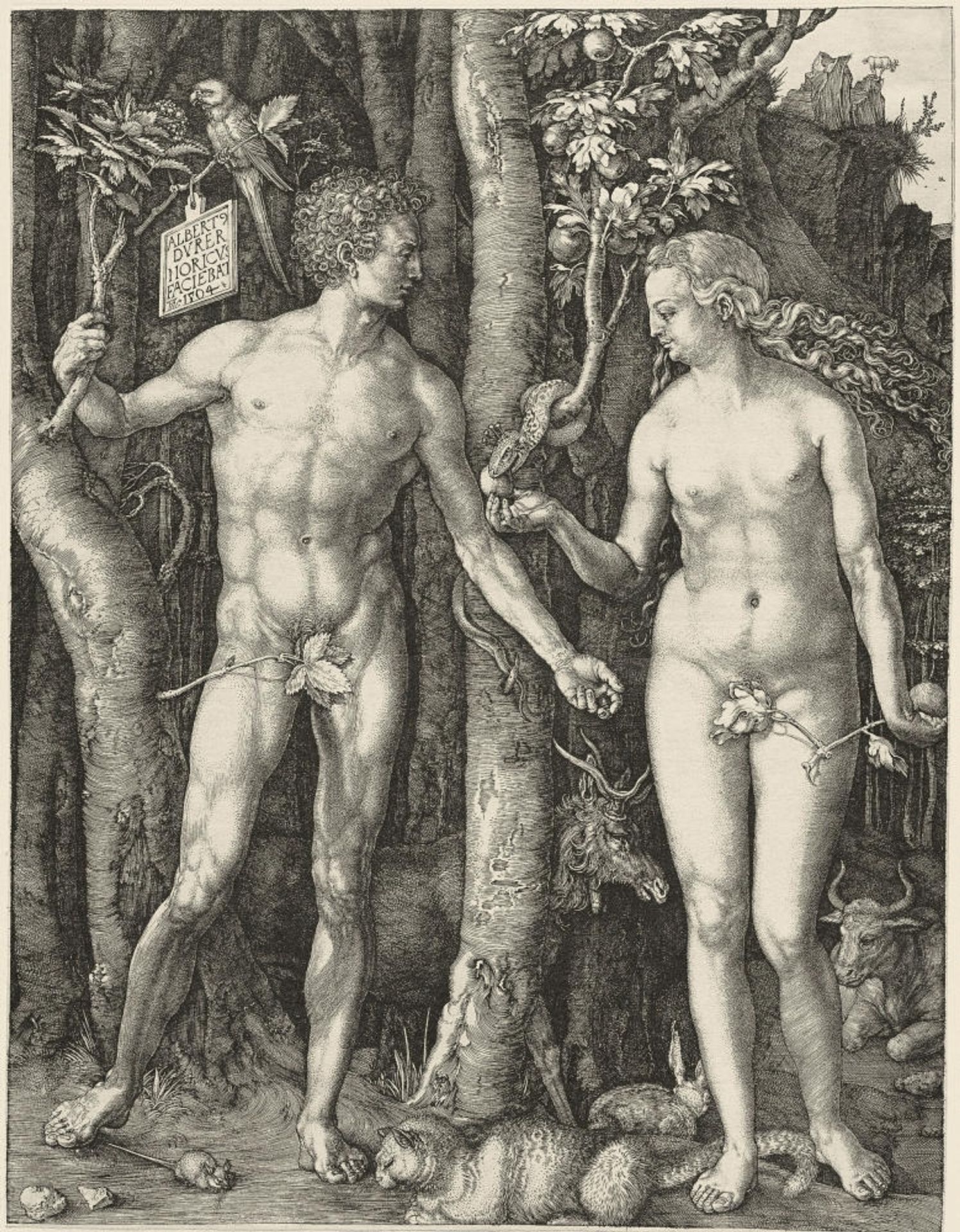 Adam and Eve by Albrecht Durer