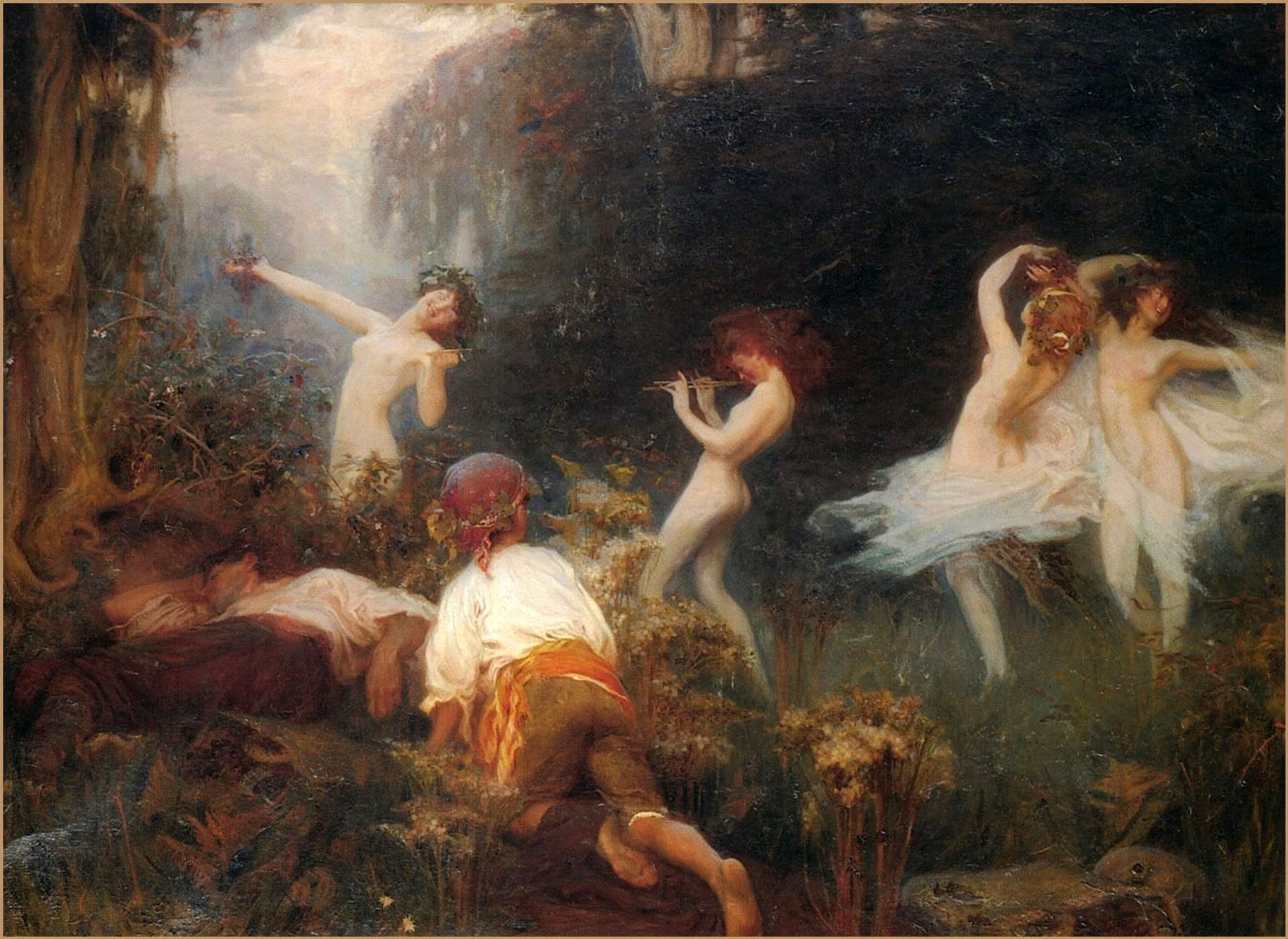 The Vintage Morn by Herbert James Draper
