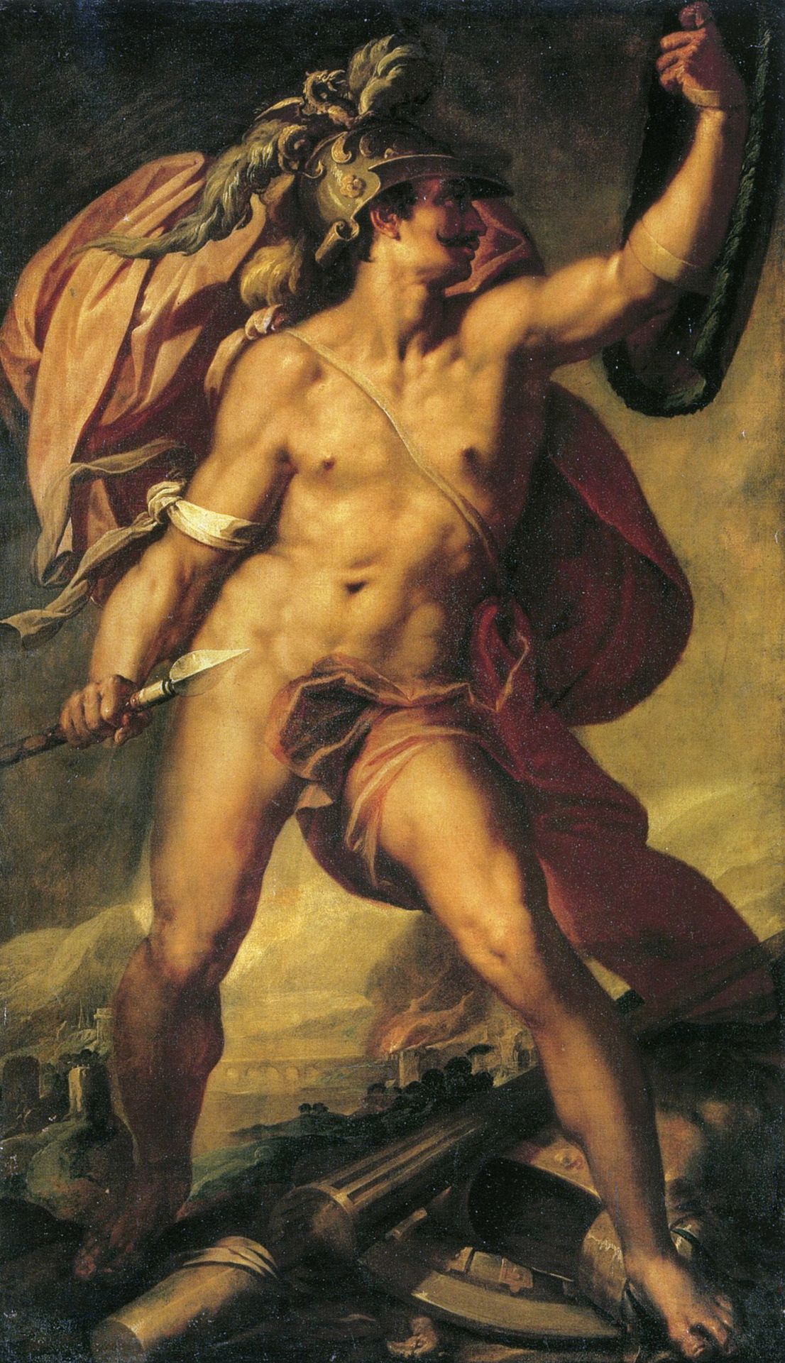March On The Battlefield by Bartholomeus Spranger