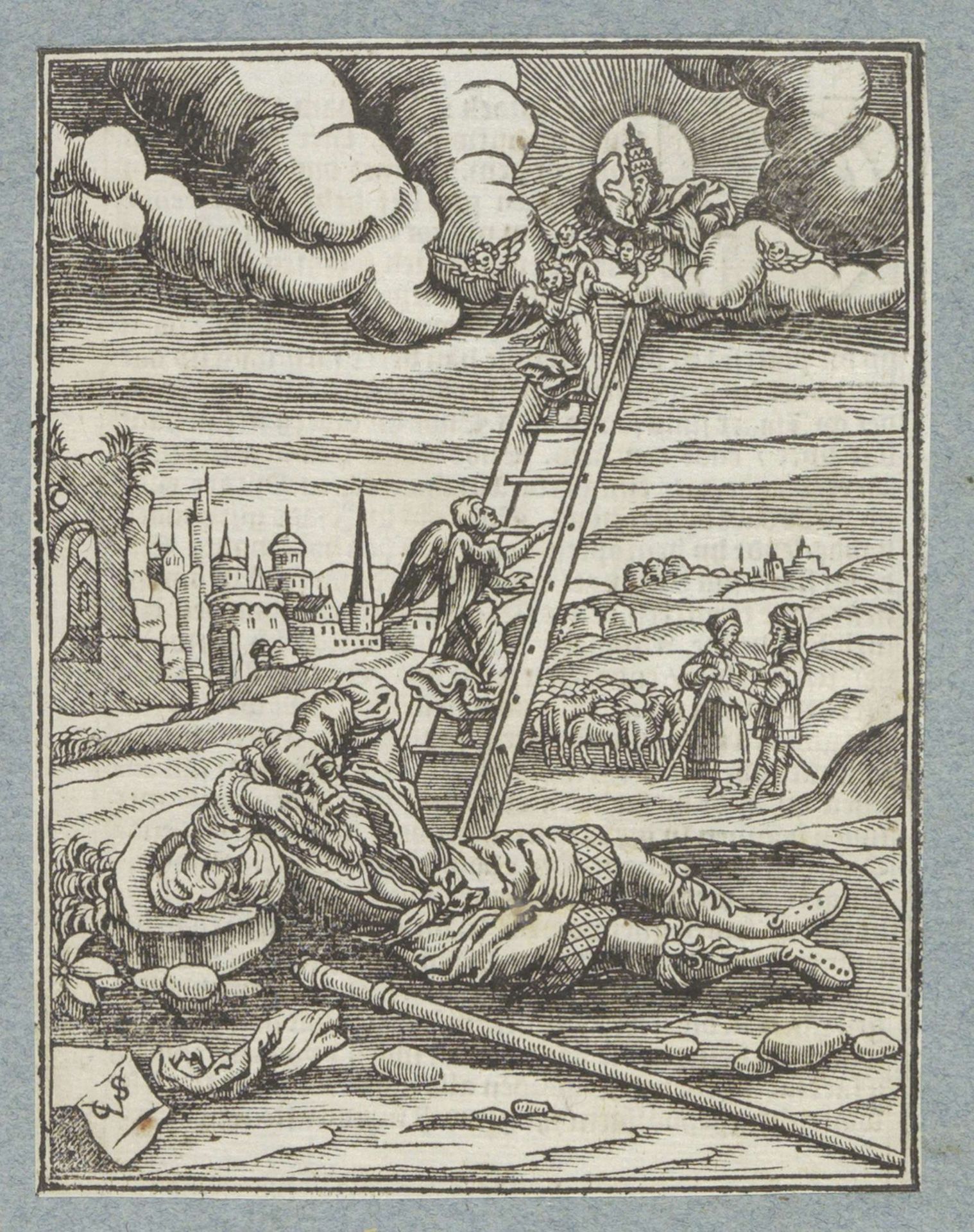Jakobs ladder by Christoffel van (II) Sichem