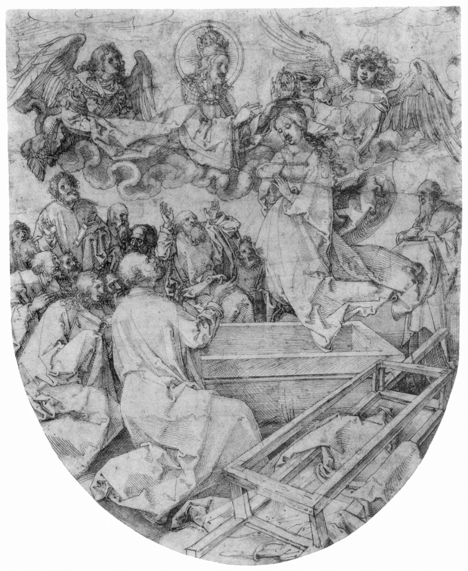 Assumption and Coronation of the Virgin by Albrecht Durer