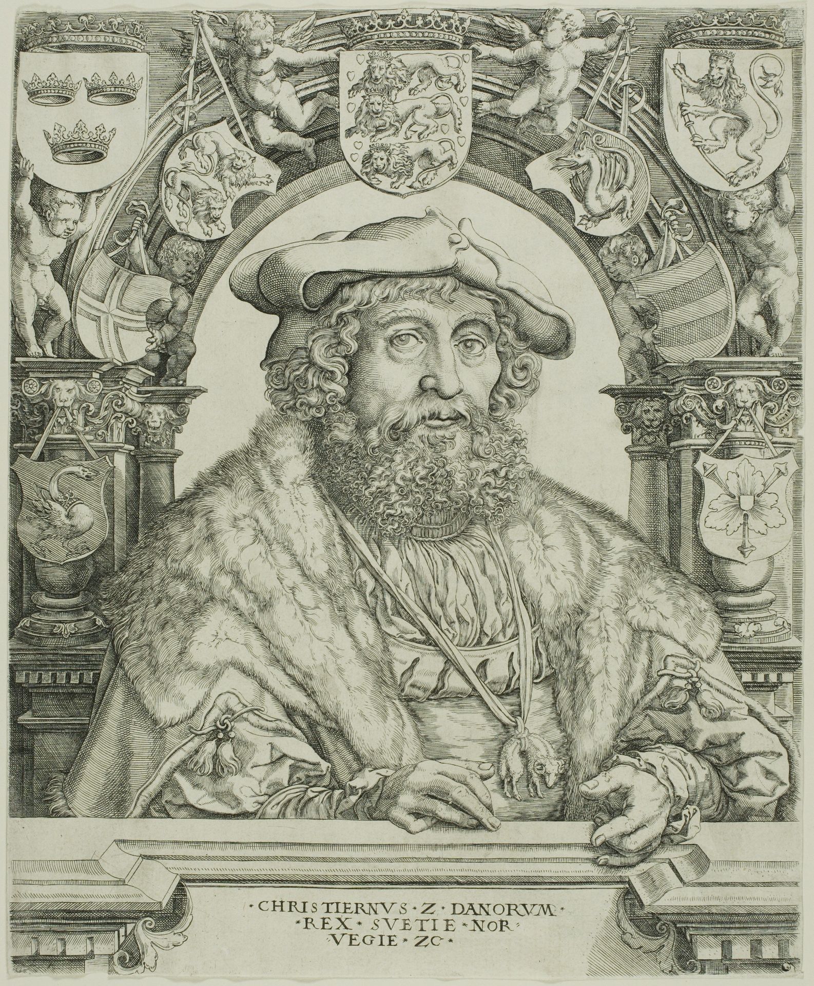 King Christian II of Denmark by Jacob Binck