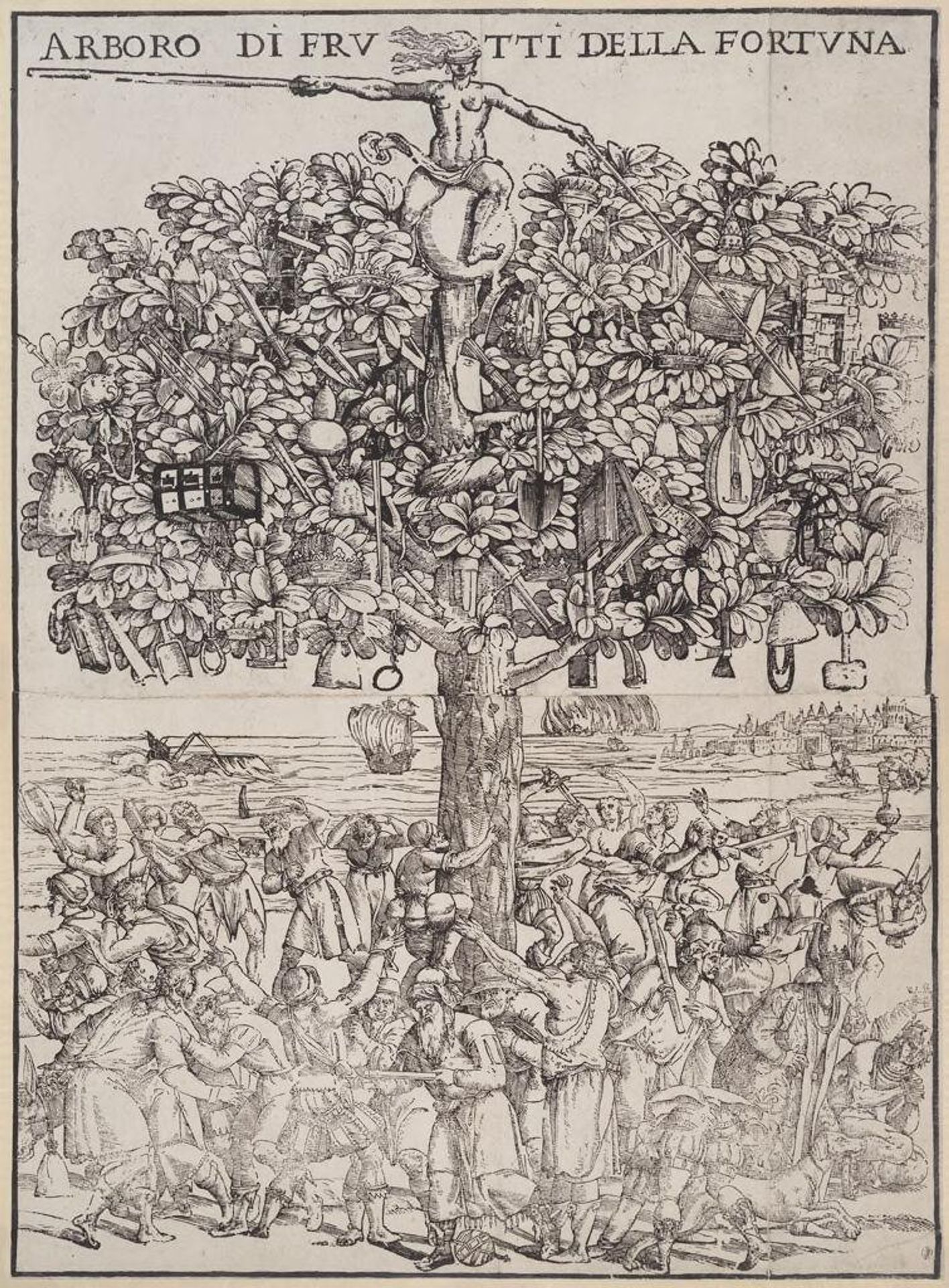 The Tree of the Fruits of Fortune by Anonymous