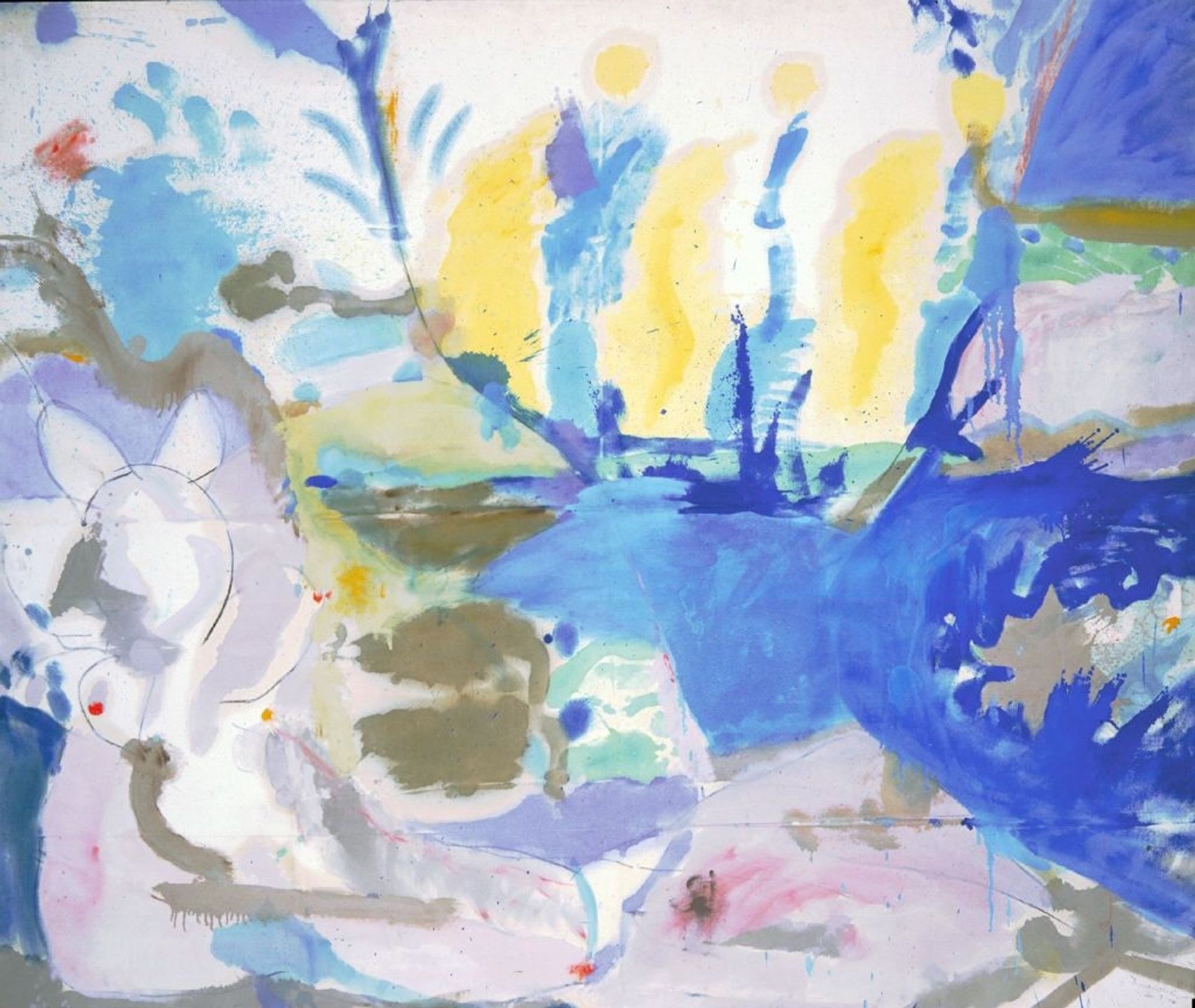Basque Beach by Helen Frankenthaler