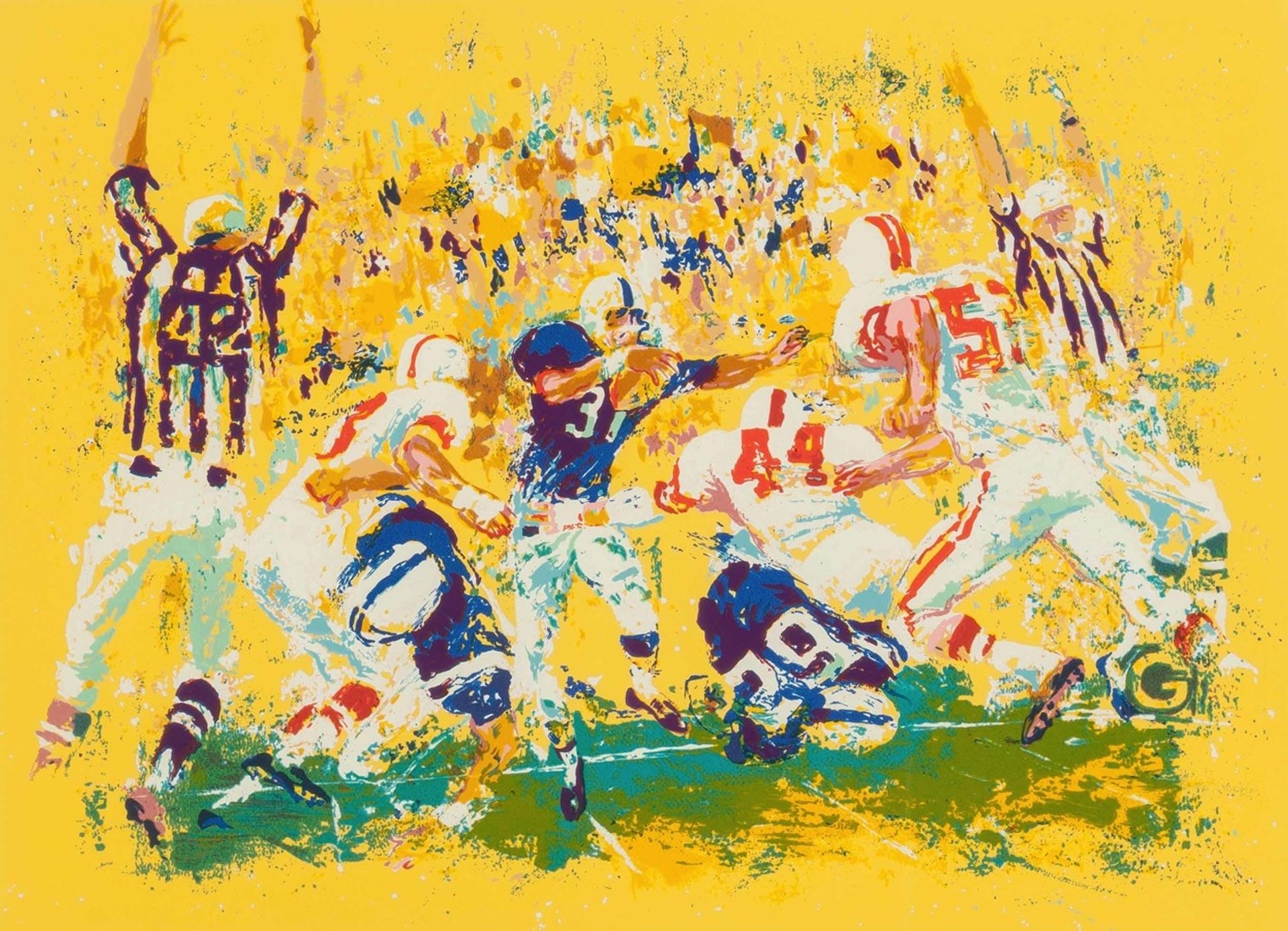 Touchdown by LeRoy Neiman