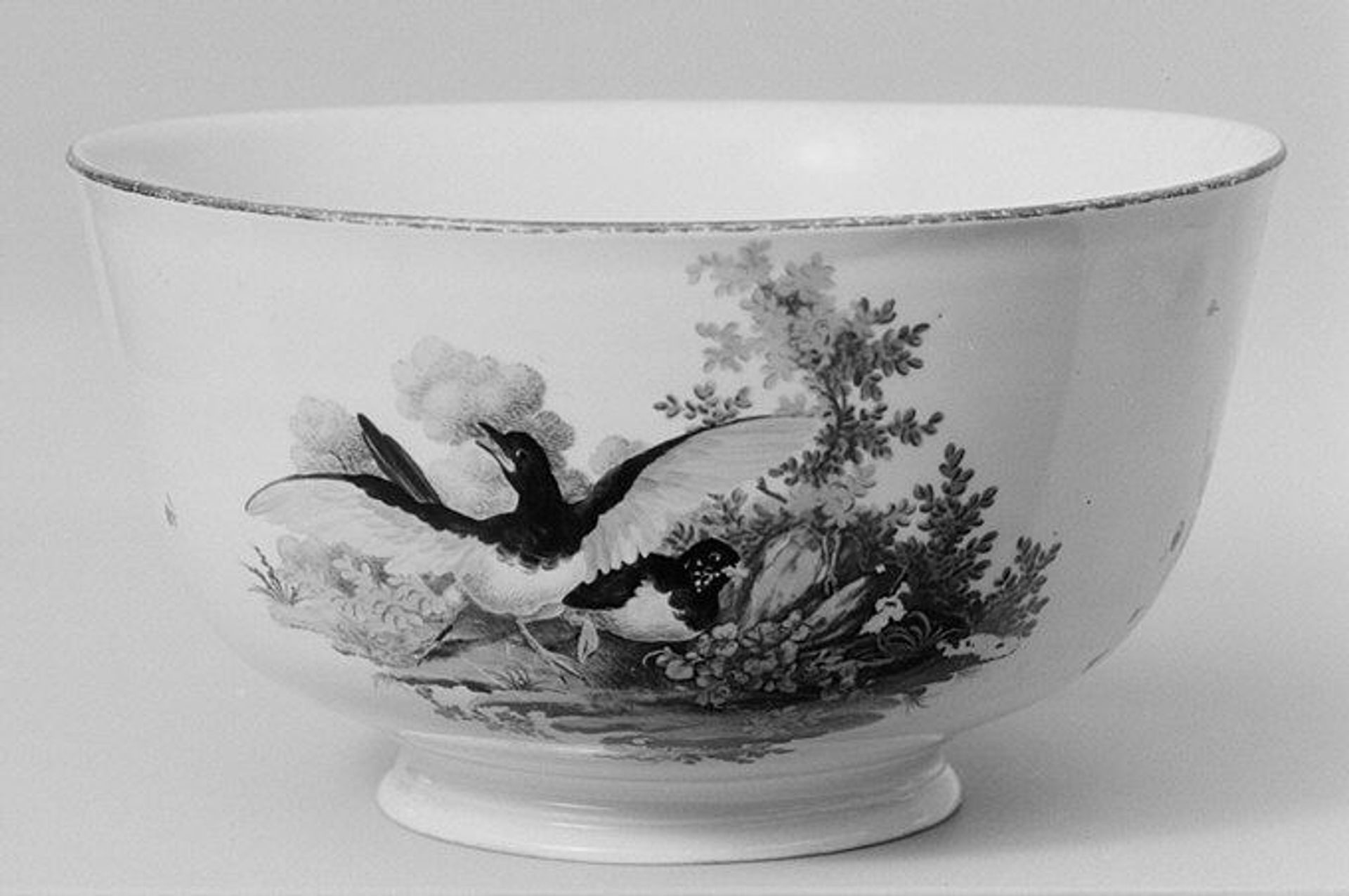 Bowl (part of a service) by Frankenthal Porcelain Manufactory