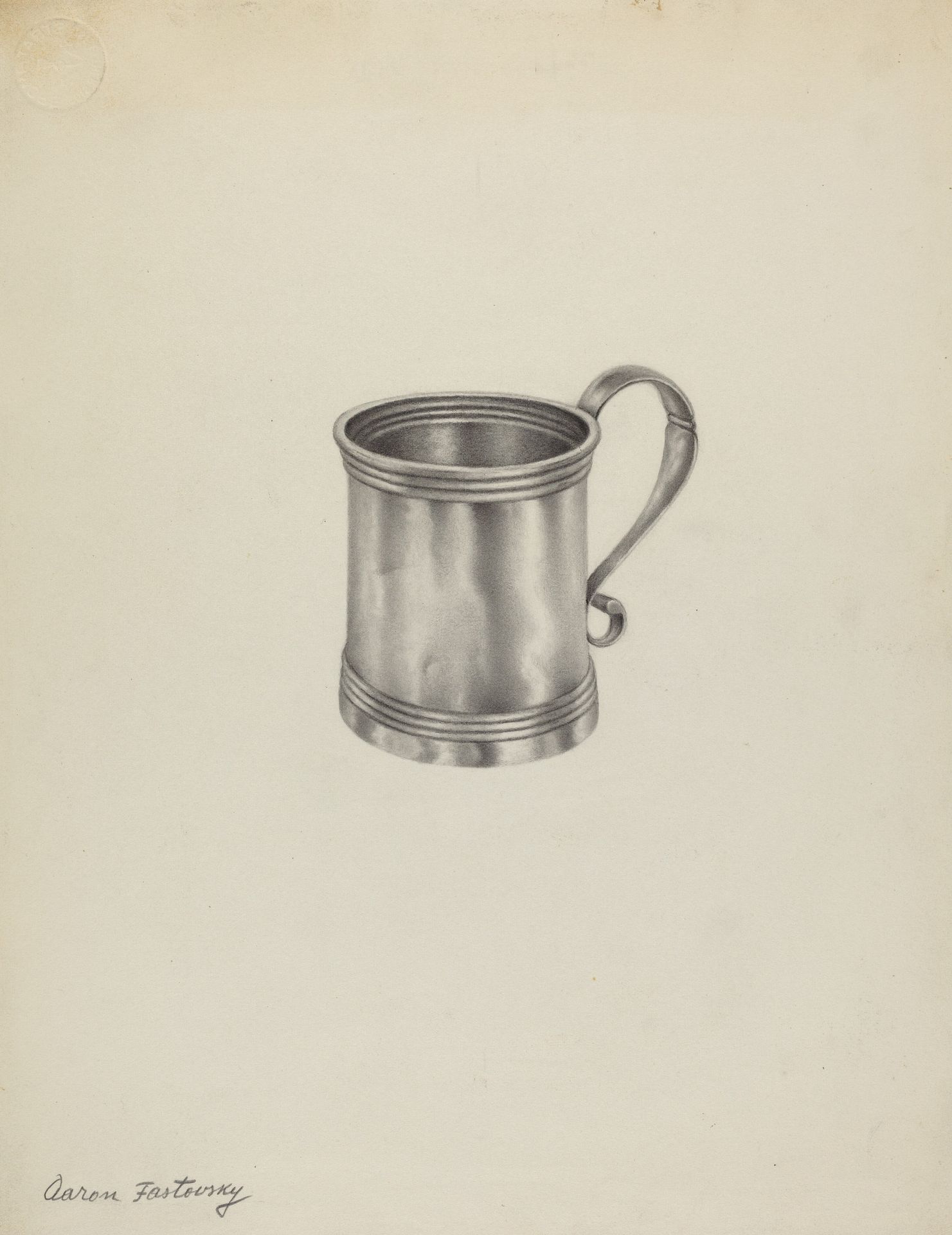 Silver Mug by Aaron Fastovsky
