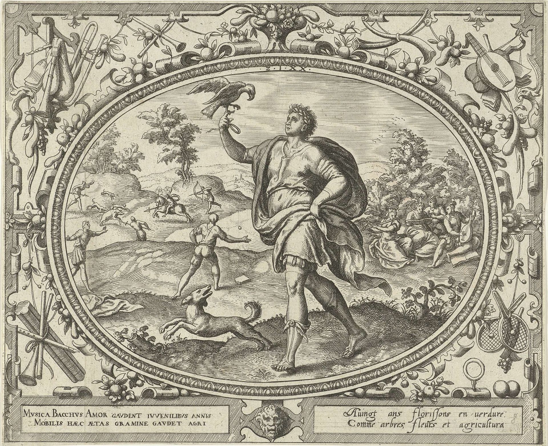De mens op twintigjarige leeftijd by Gerard van Groeningen