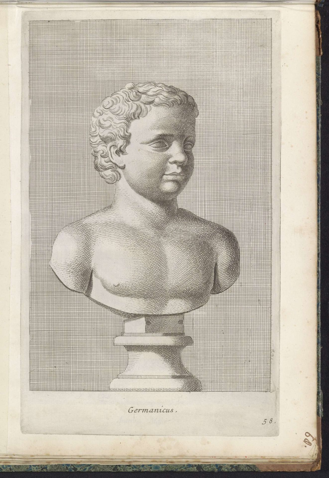 Buste van Germanicus by Hubert Quellinus