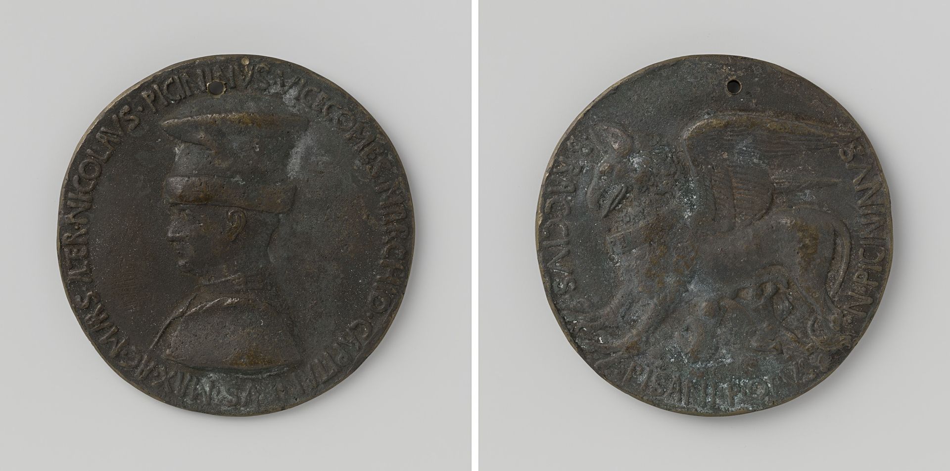 Niccolo Piccinino, condottiere uit Perugia by Pisanello